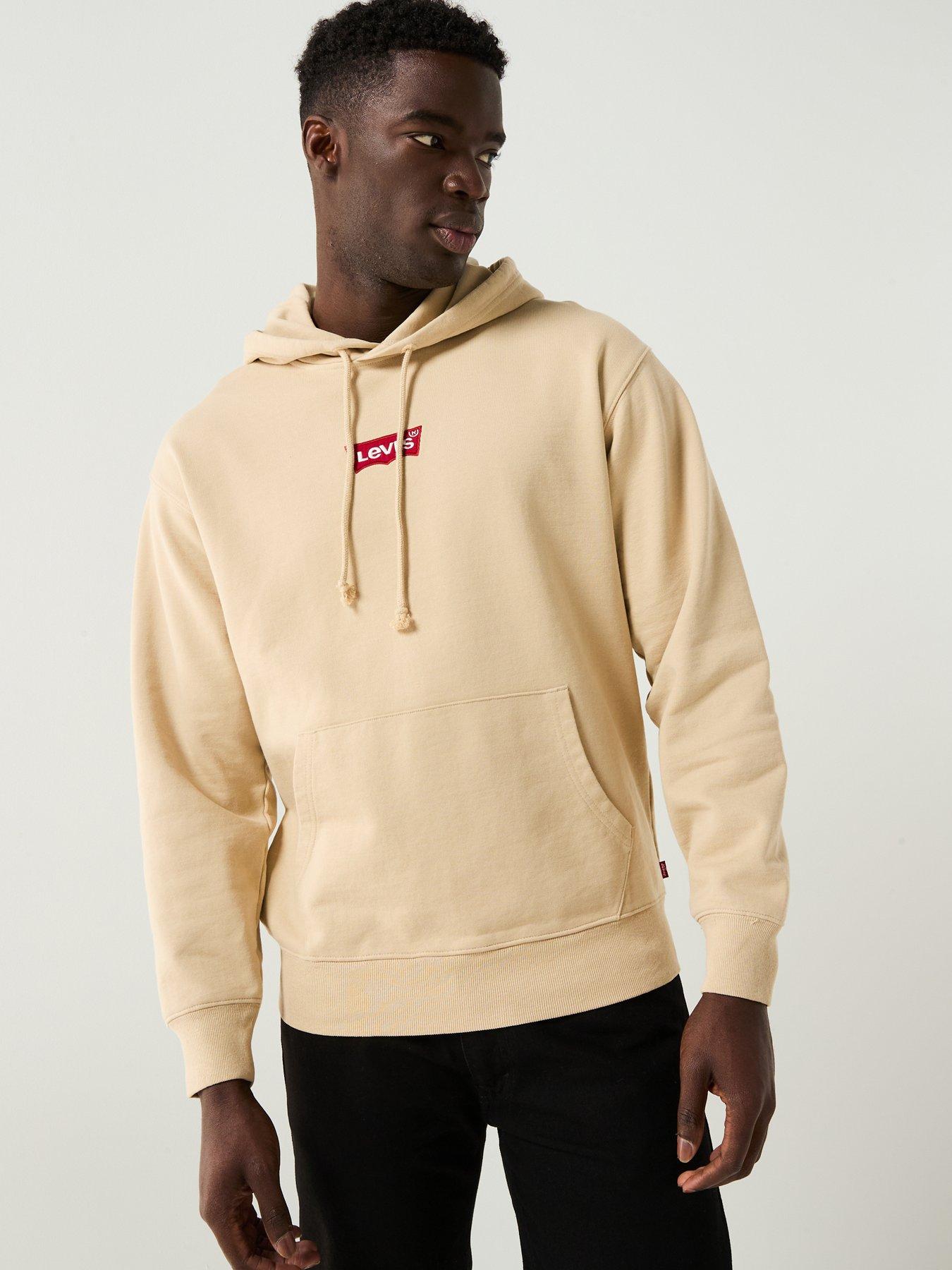 undefined Relaxed Fit Graphic Backprint Hoodie- White