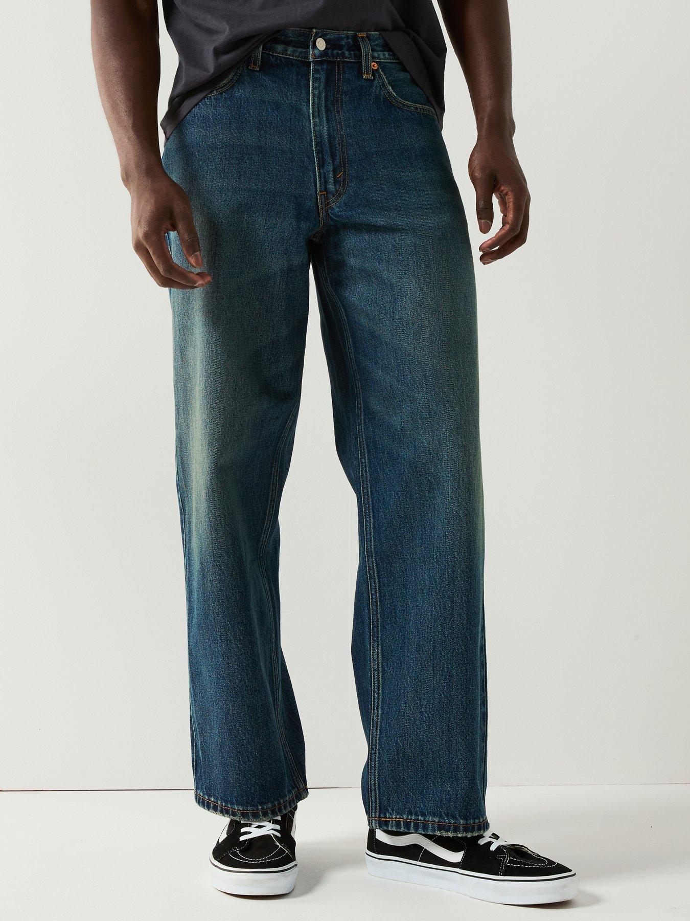 undefined 578 Baggy Fit Jeans: Tough As Boots - Dark Blue
