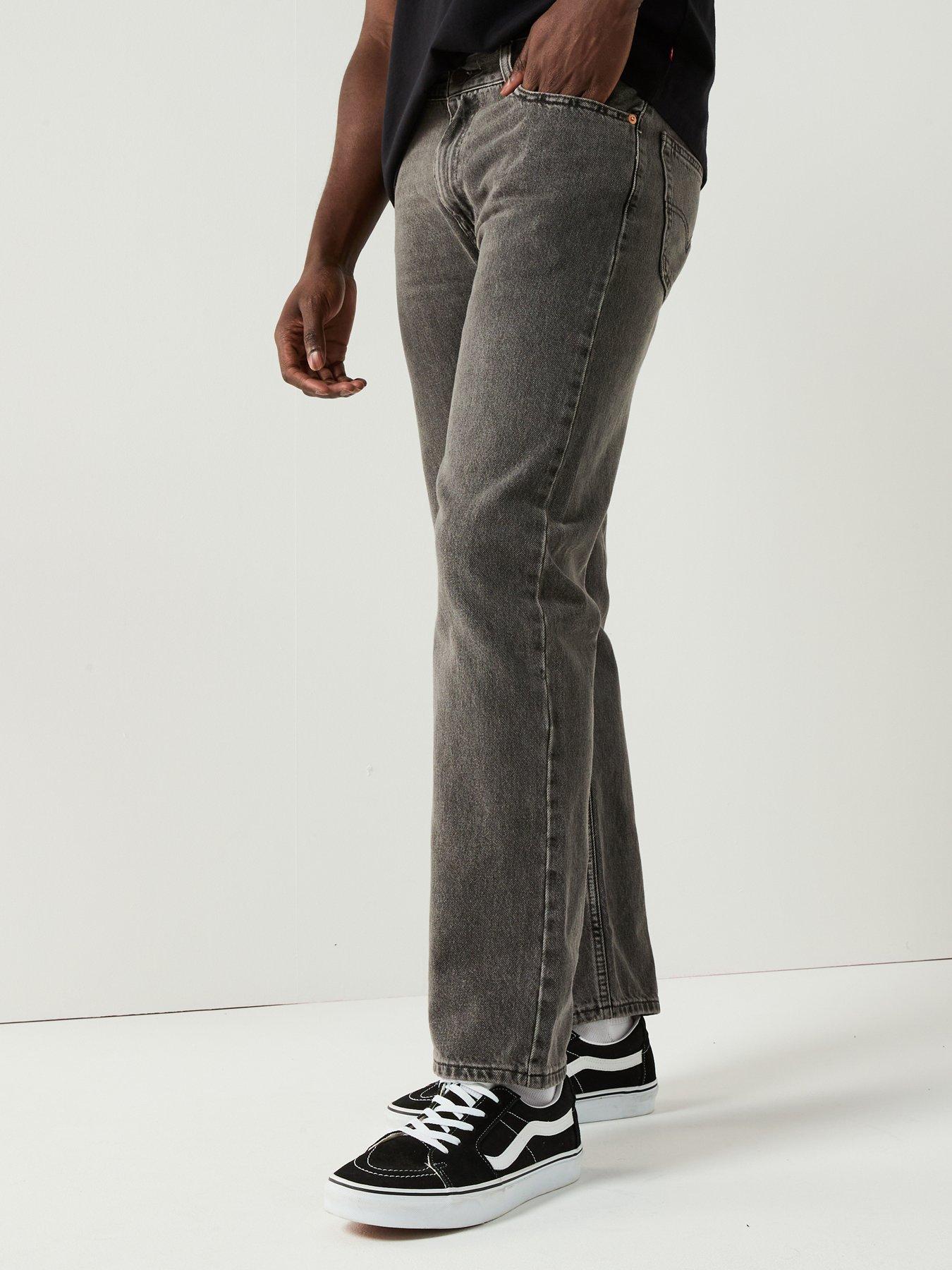 undefined 555 '96 Relaxed Straight Fit Jeans - Cheers To That - Grey