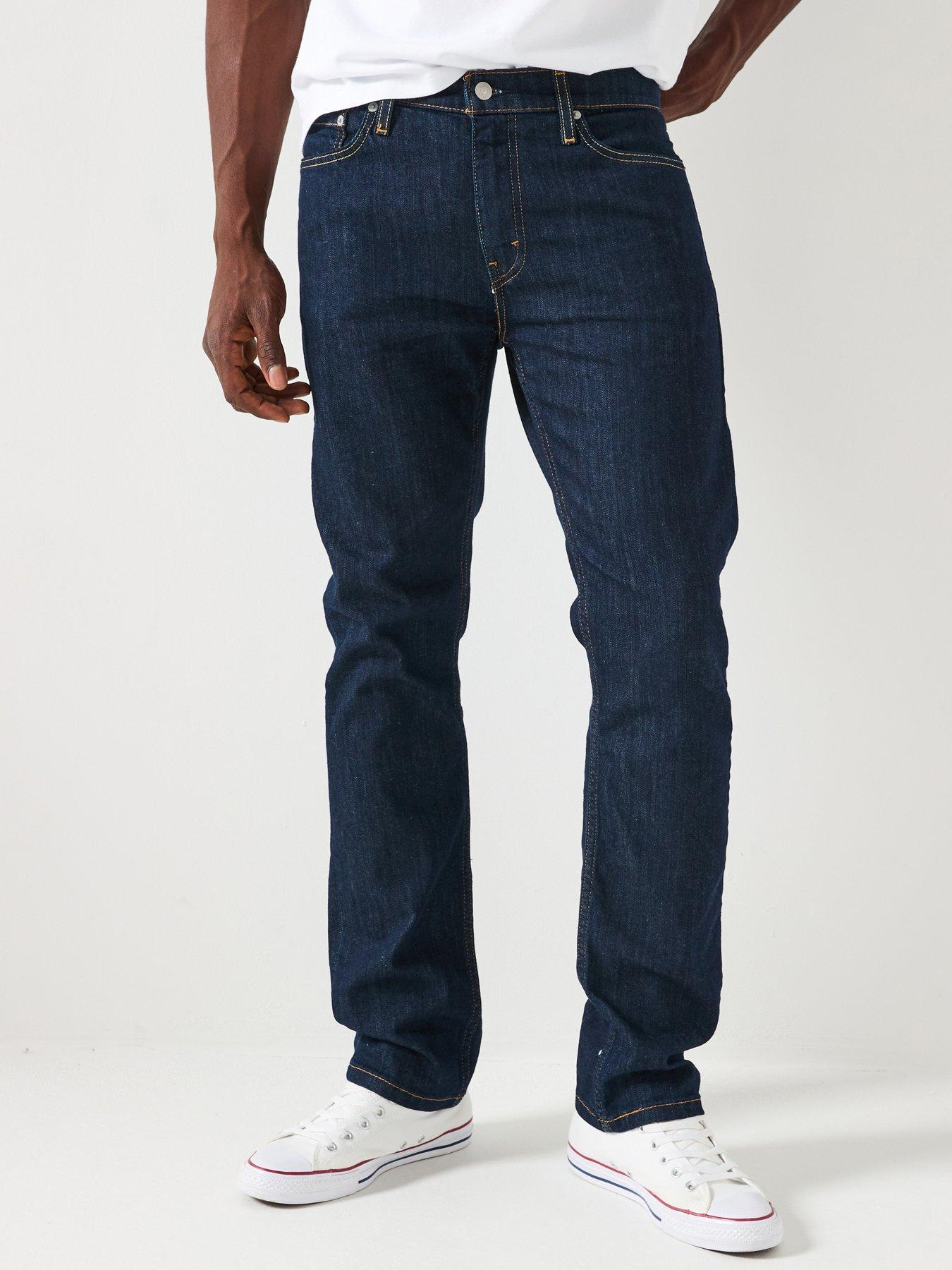  image of levis-levis-513-slim-straight-fit-jeans-dark-blue