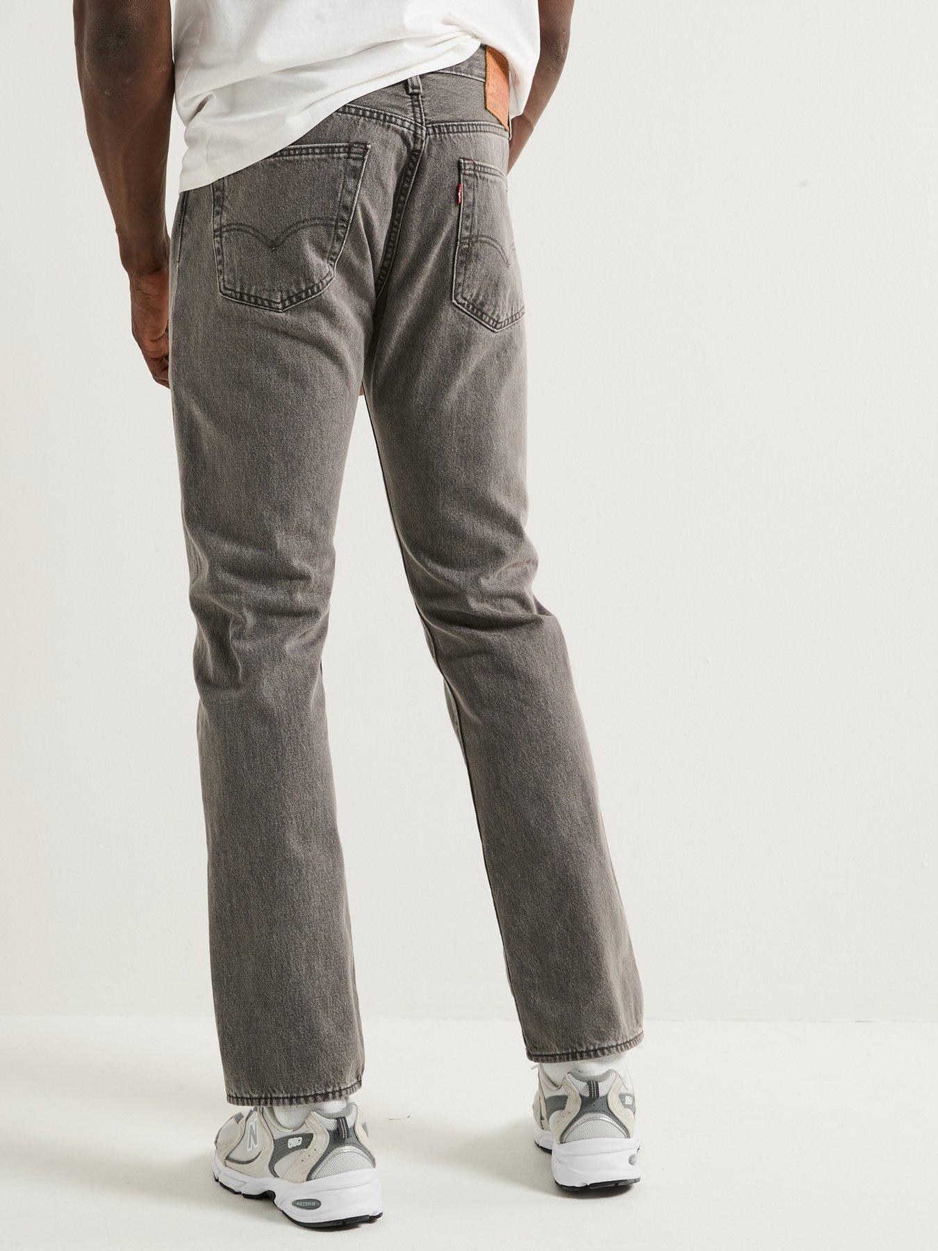 Image 2 of 6 of Levi's 501 Original Straight Fit Jeans - Chemical Grey