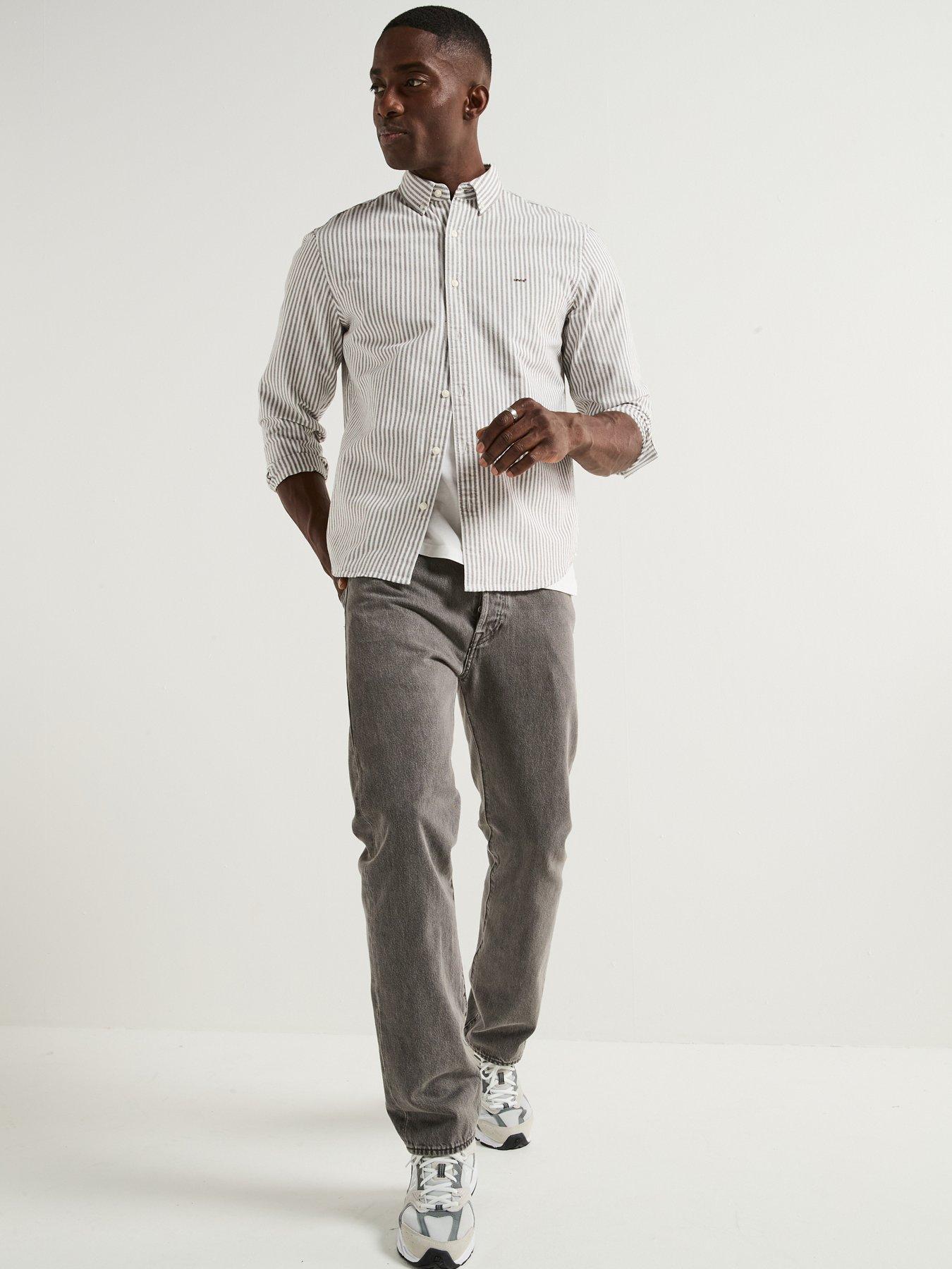 Image 3 of 6 of Levi's 501 Original Straight Fit Jeans - Chemical Grey