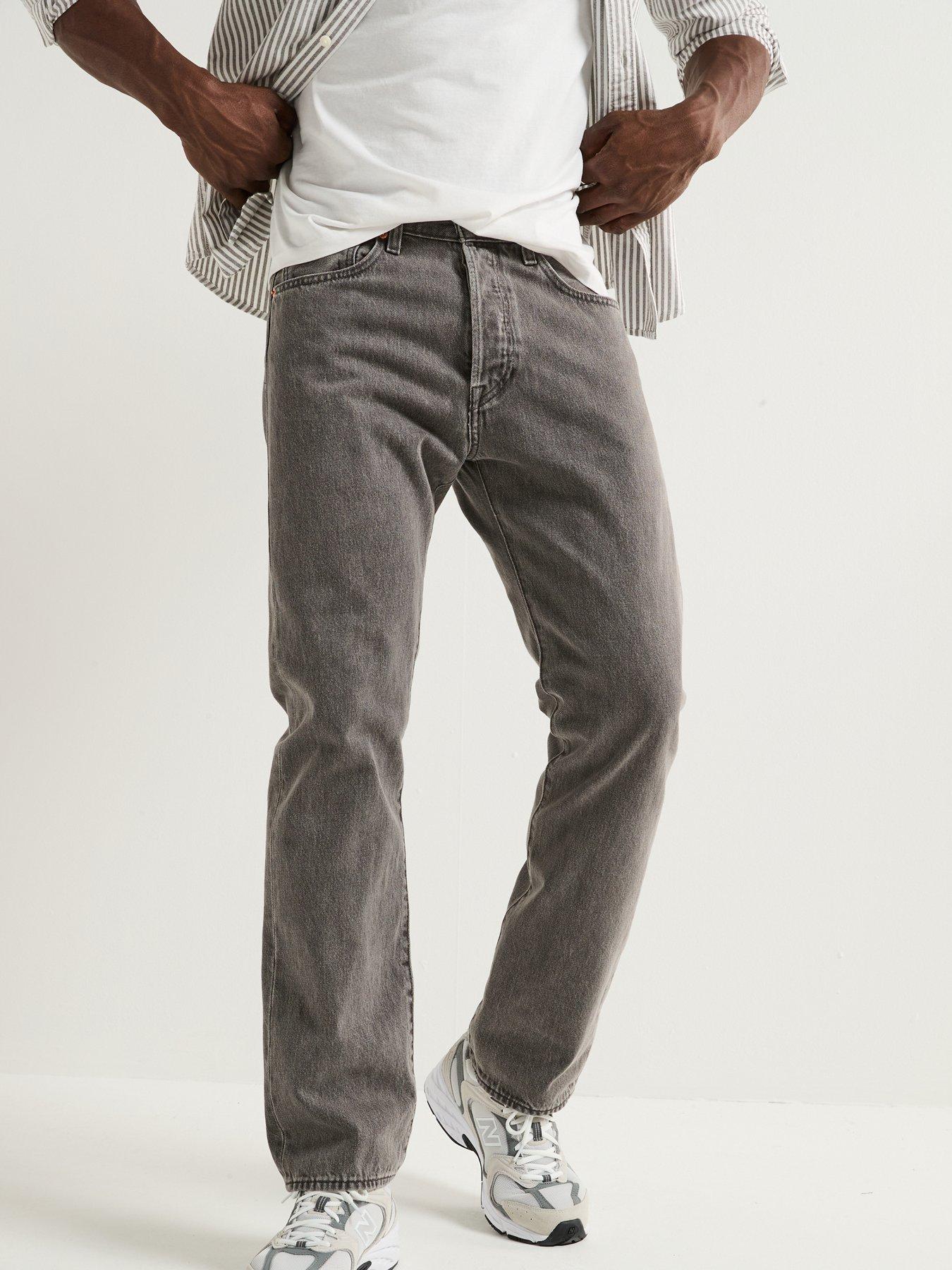 Image 4 of 6 of Levi's 501 Original Straight Fit Jeans - Chemical Grey