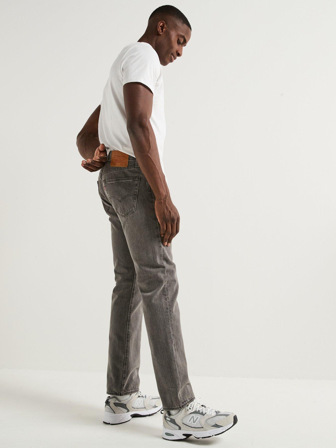 Image 5 of 6 of Levi's 501 Original Straight Fit Jeans - Chemical Grey