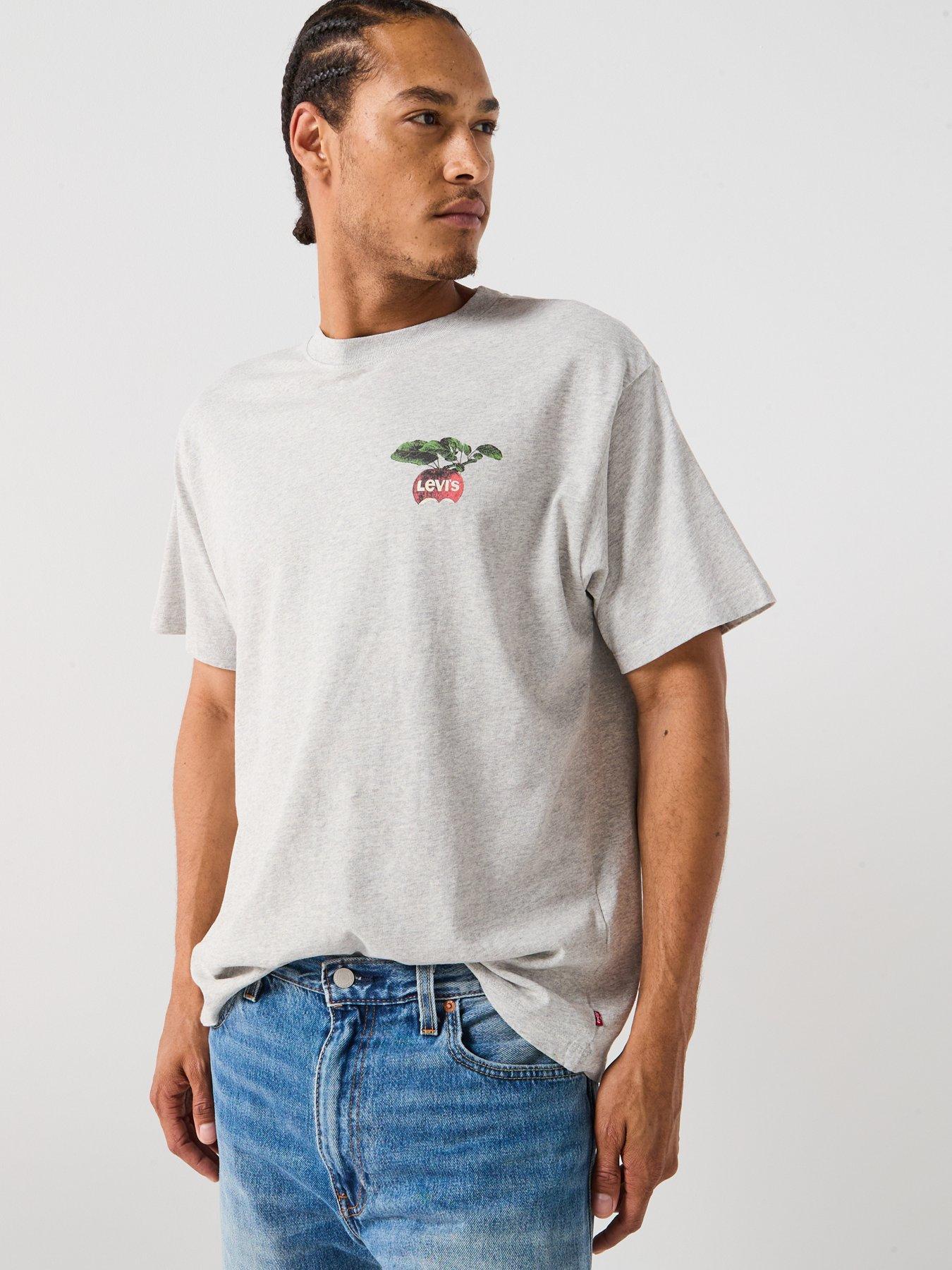Image 2 of 6 of Levi's Vintage Fit Graphic Print Short Sleeve T-Shirt - Grey