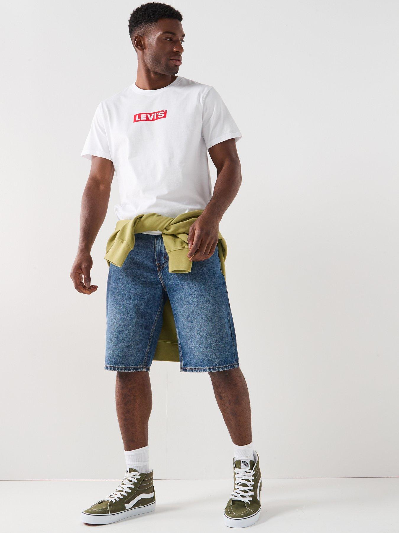  image of levis-relaxed-fit-logo-short-sleeve-t-shirt--white