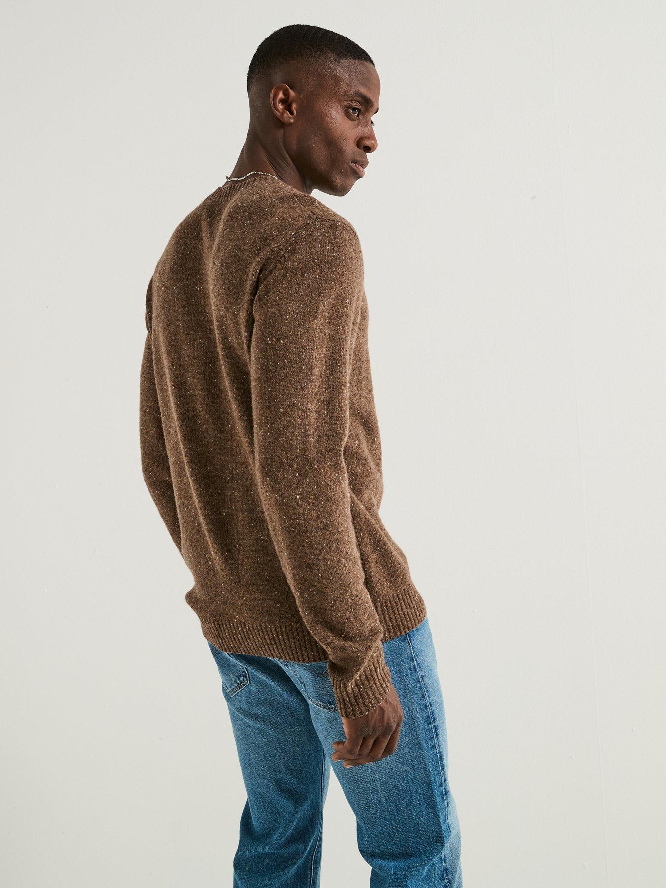 Image 6 of 6 of Levi's Original Housemark Logo Knitted Jumper - Brown