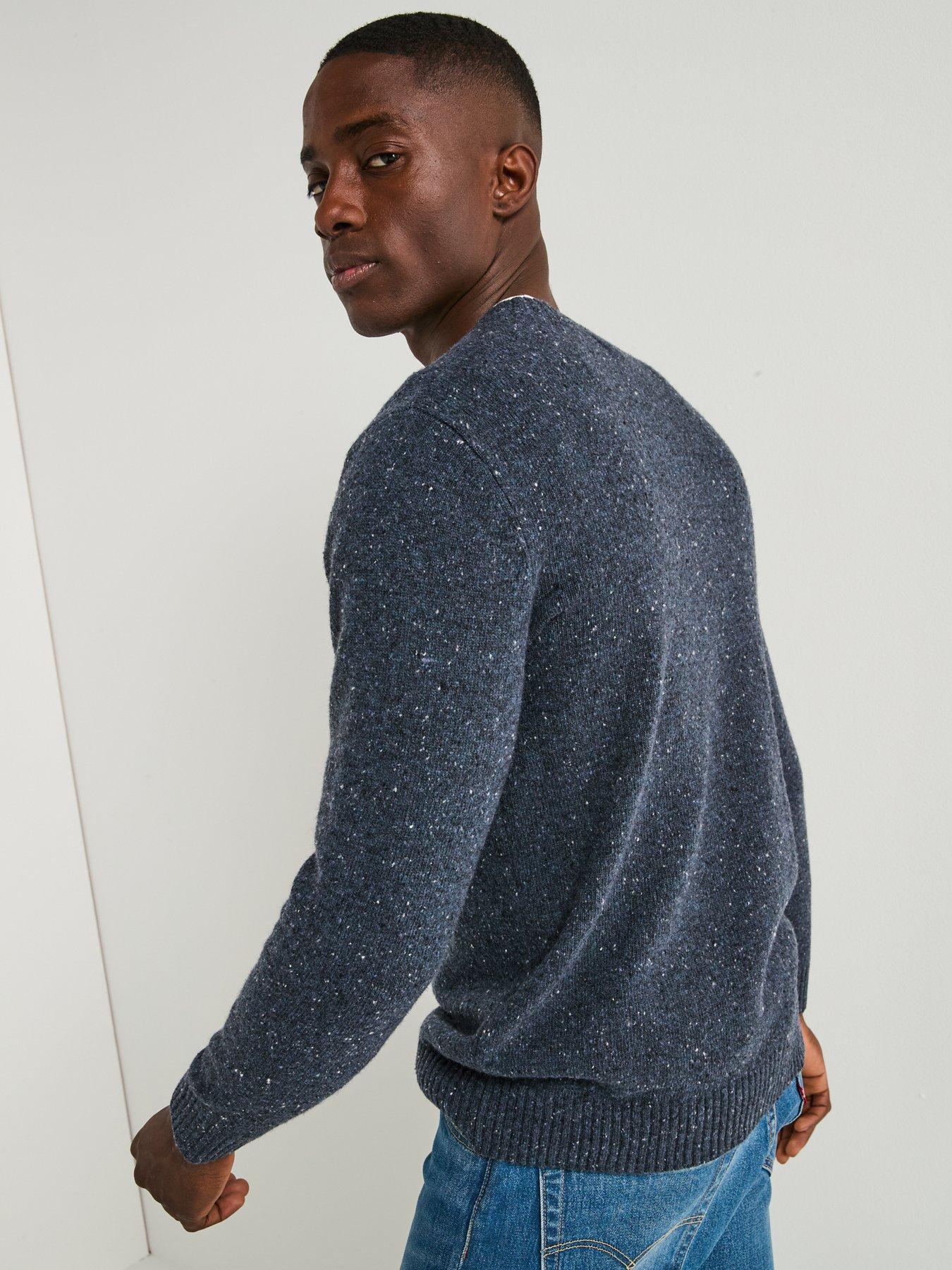 Image 2 of 6 of Levi's Original Housemark Logo Knitted Jumper- Dark Blue