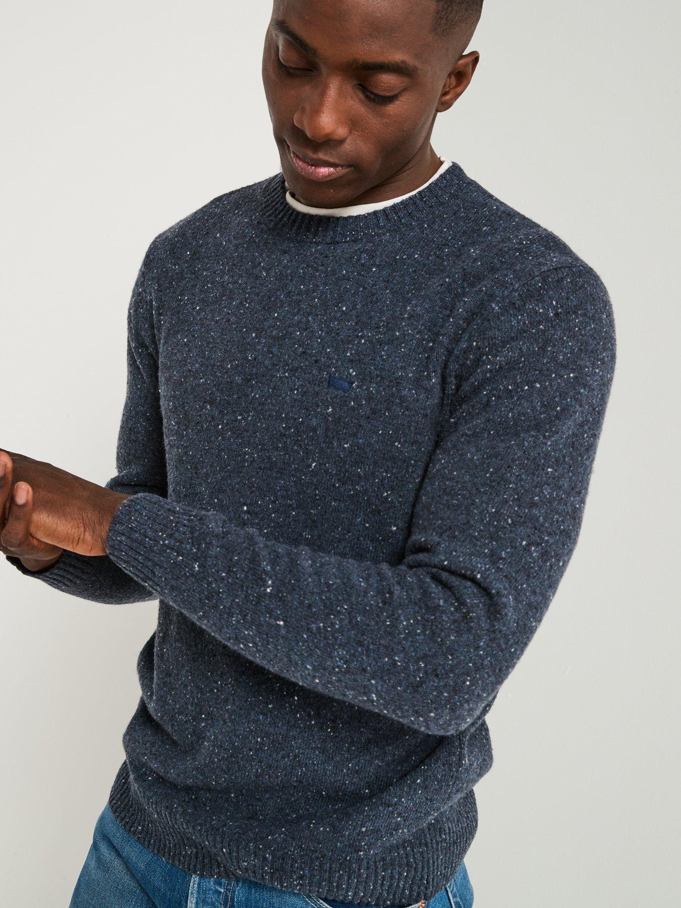 Image 4 of 6 of Levi's Original Housemark Logo Knitted Jumper- Dark Blue