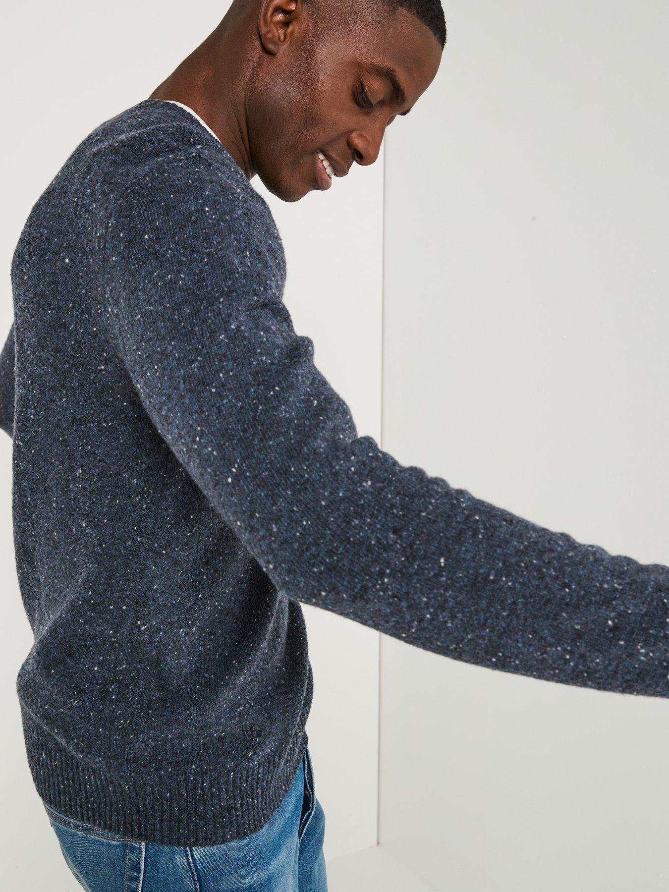 Image 5 of 6 of Levi's Original Housemark Logo Knitted Jumper- Dark Blue