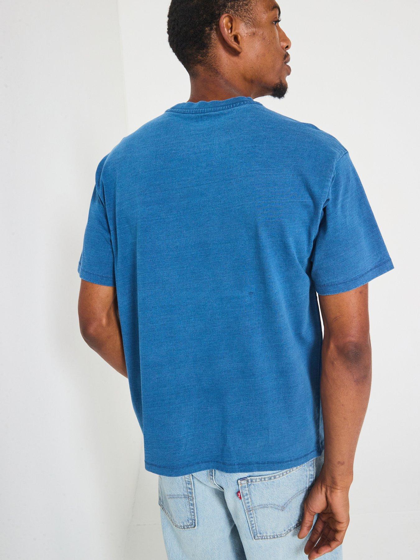 Image 2 of 6 of Levi's Red Tab Vintage Fit Short Sleeve T-Shirt- Dark Blue