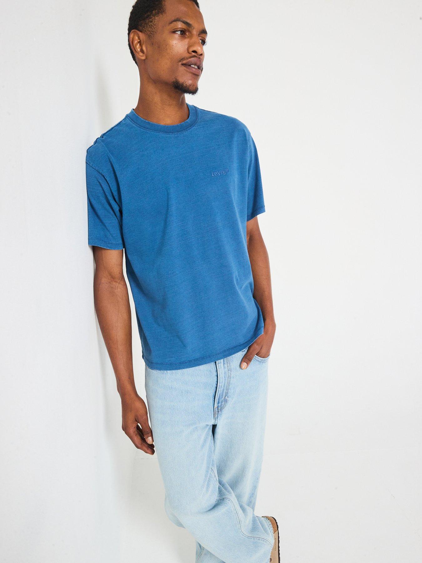 Image 4 of 6 of Levi's Red Tab Vintage Fit Short Sleeve T-Shirt- Dark Blue