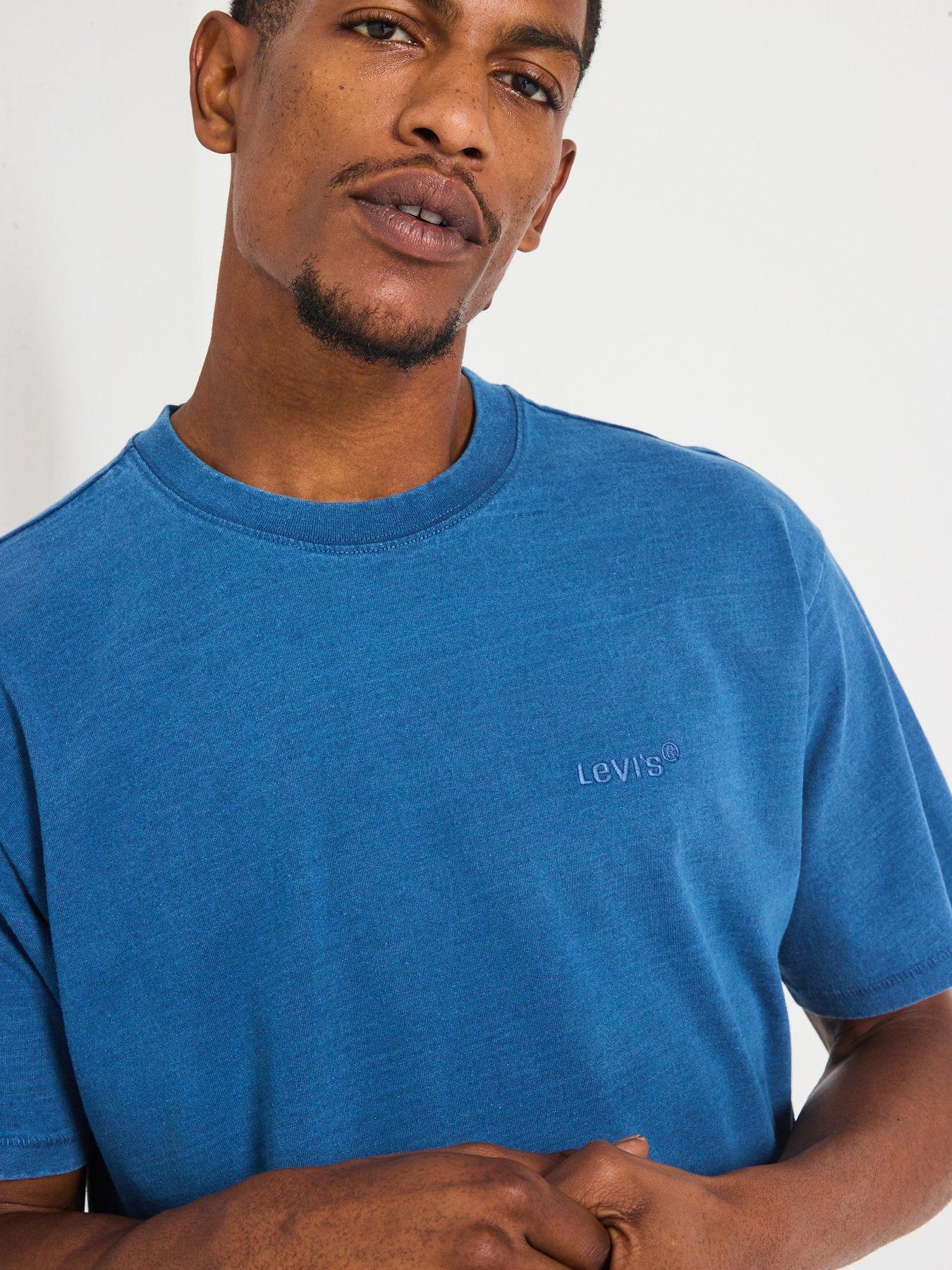 Image 5 of 6 of Levi's Red Tab Vintage Fit Short Sleeve T-Shirt- Dark Blue