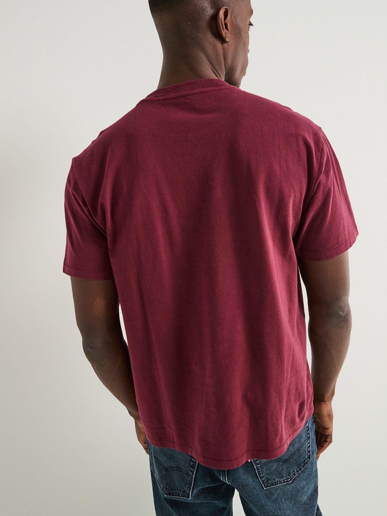  image of levis-tab-short-sleeve-vintage-fit-t-shirt--red