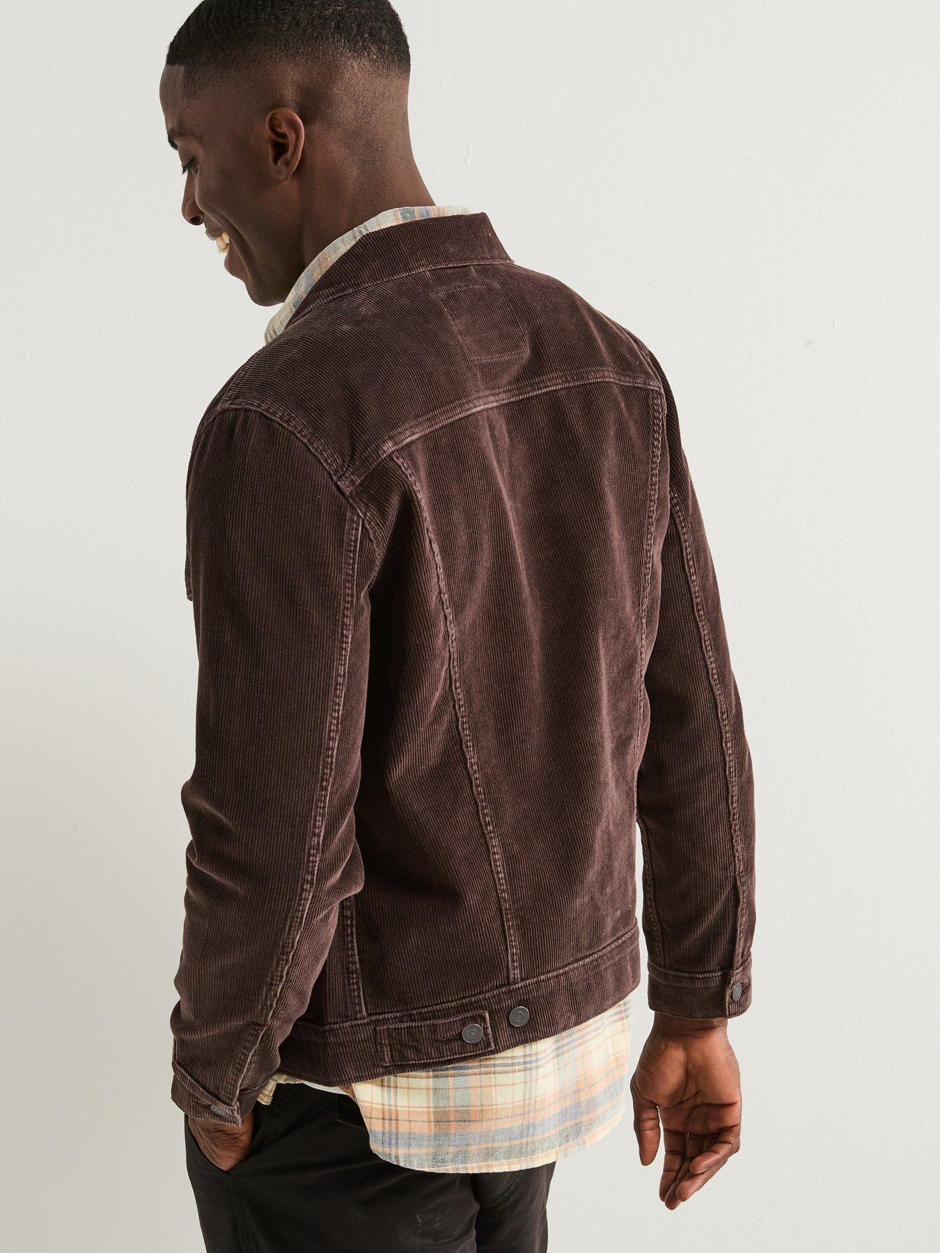  image of levis-denim-trucker-jacket--brown
