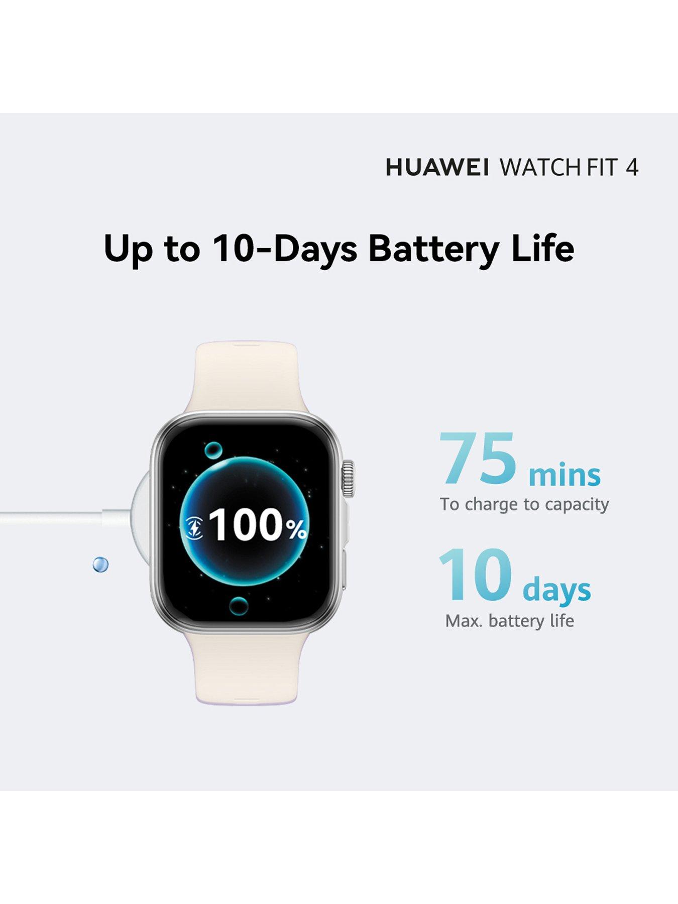 Image 6 of 7 of Huawei Watch Fit 4 Aluminium Alloy White