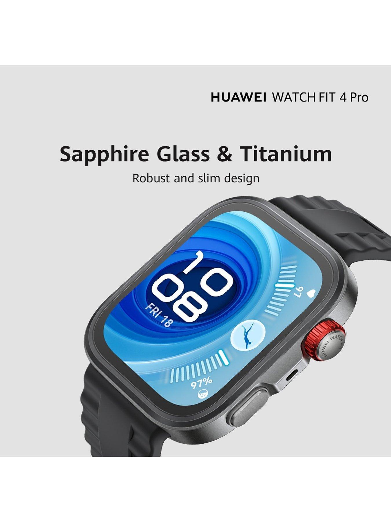 Huawei Watch Fit 4 Pro Titanium Black | Littlewoods