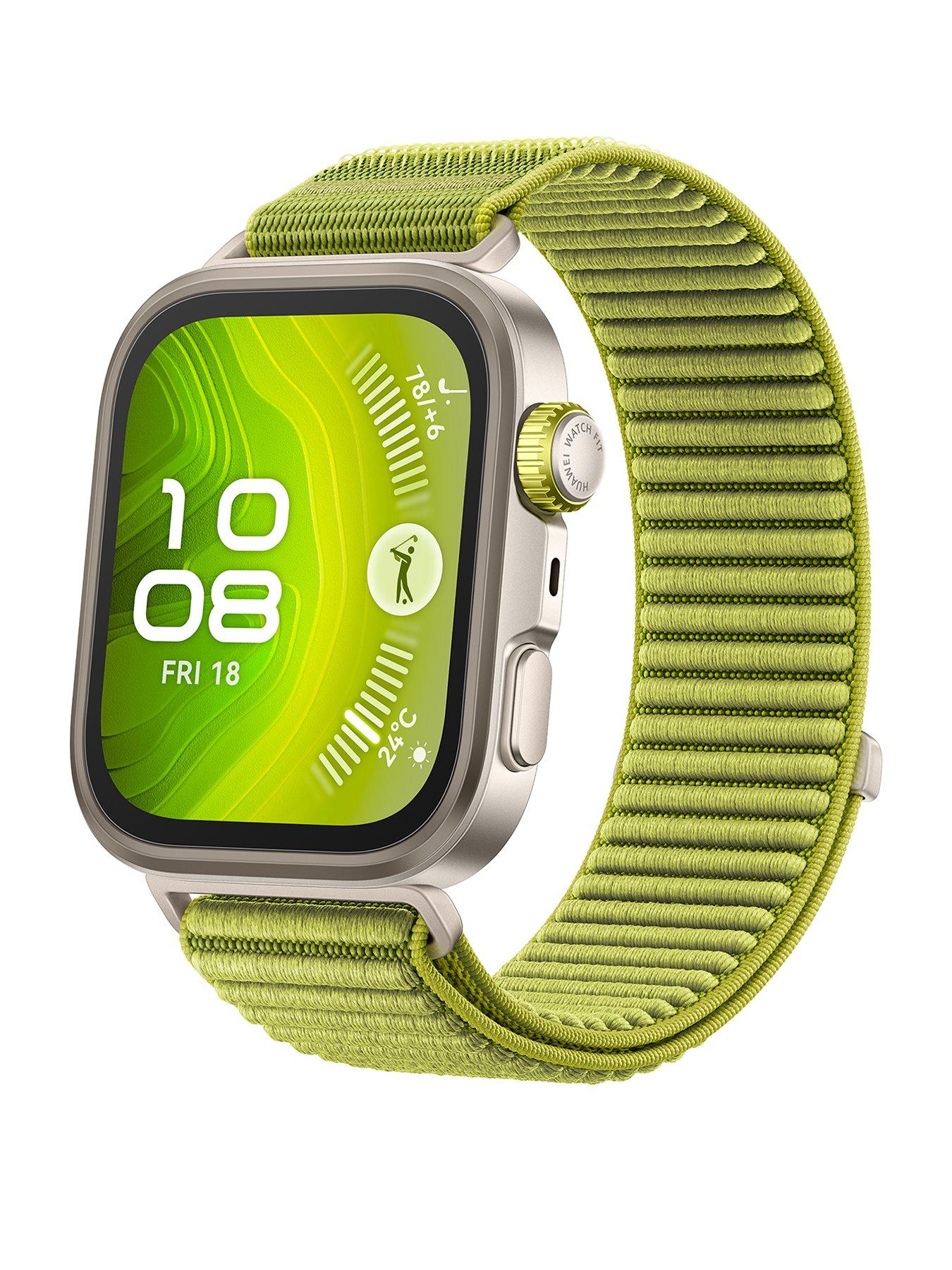 undefined Watch Fit 4 Pro Titanium Green