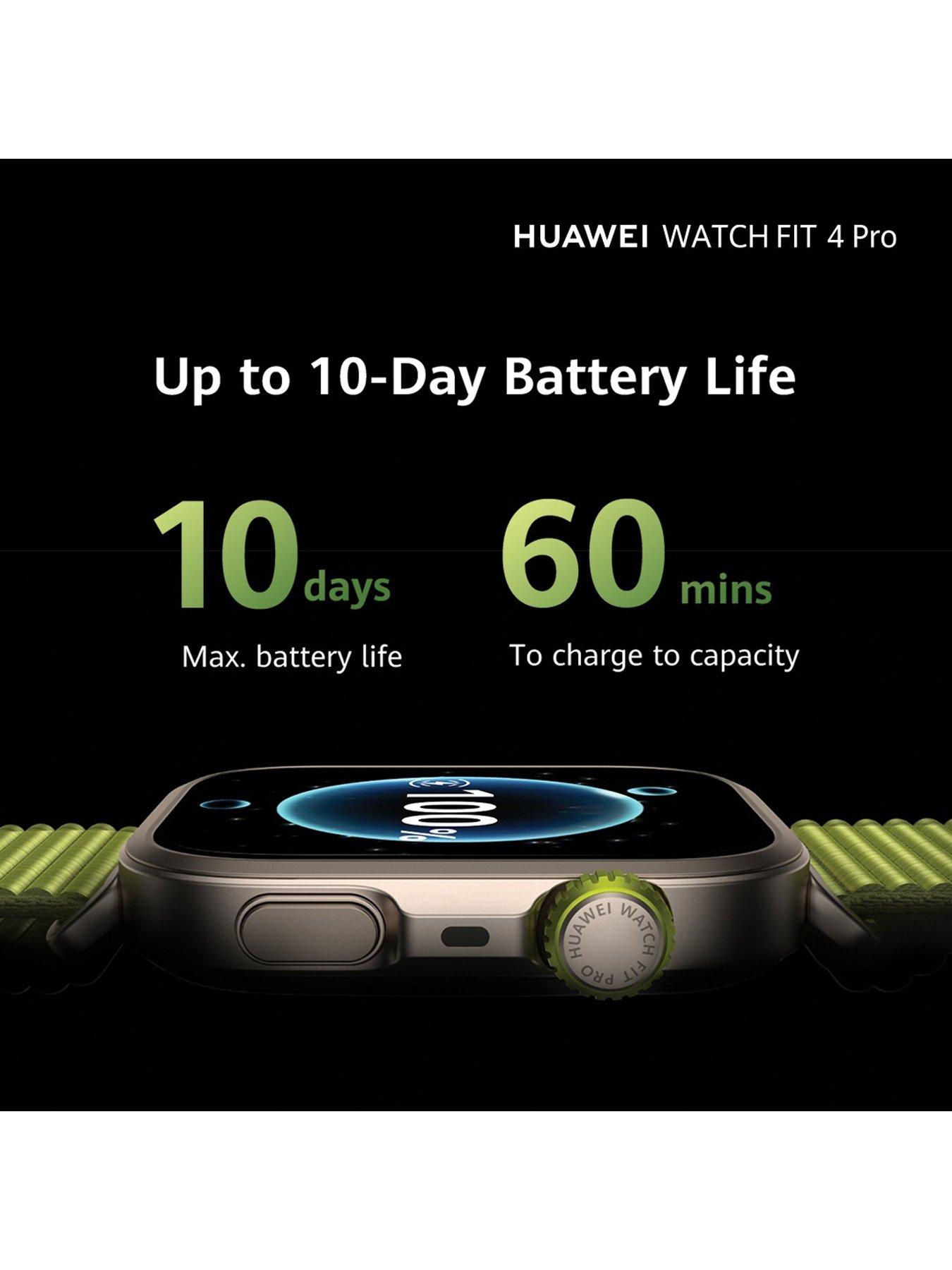  image of huawei-watch-fit-4-pro-titanium-green