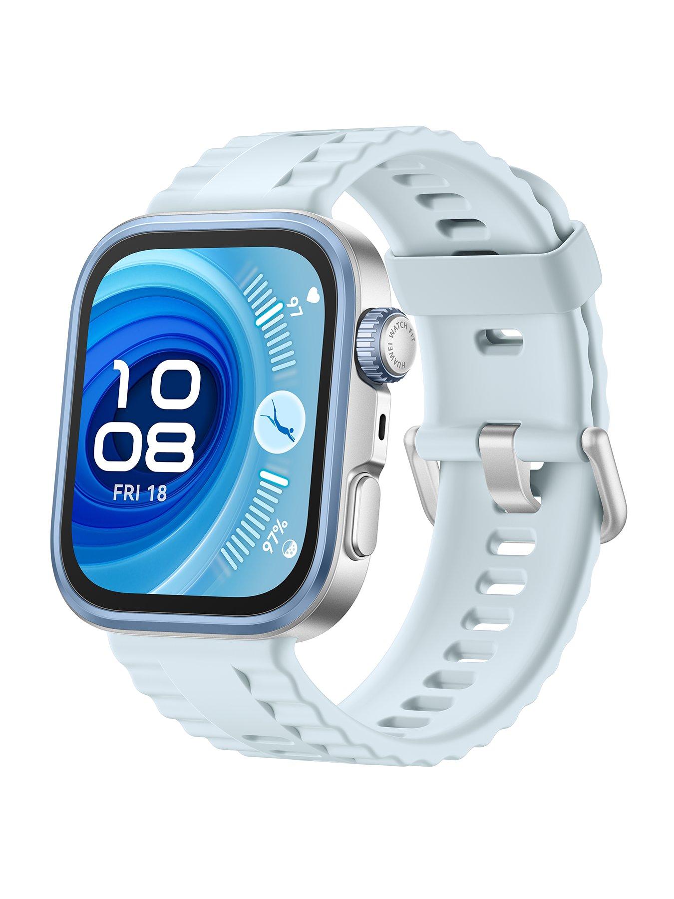 undefined Watch Fit 4 Pro Titanium Blue