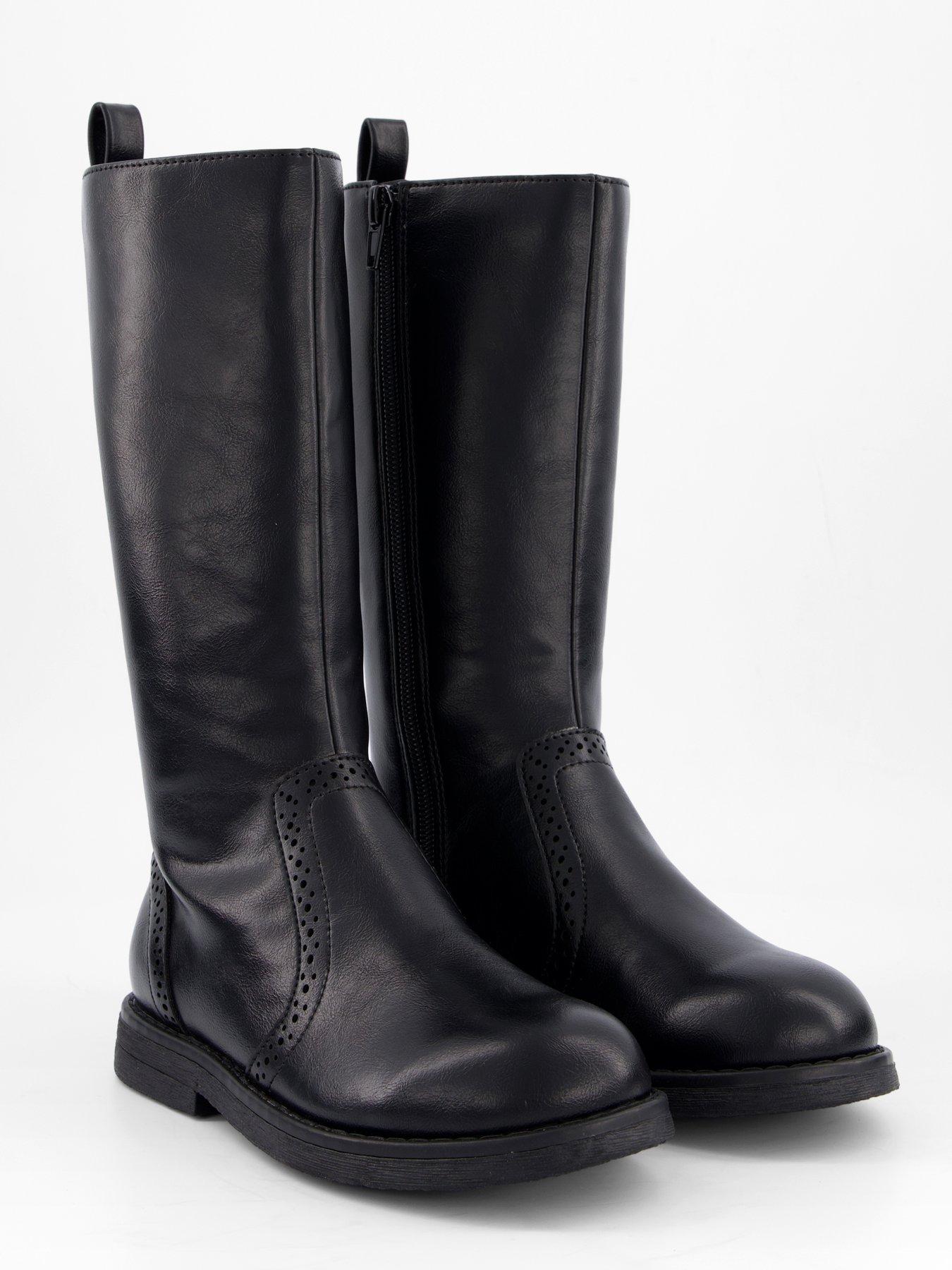 Image 7 of 8 of V by Very High Leg Boot - Black