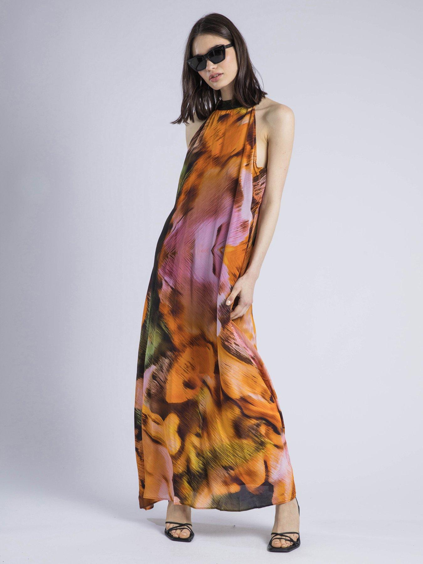 religion-glow-halterneck-maxi-dress-in-bright-abstract-print-orange