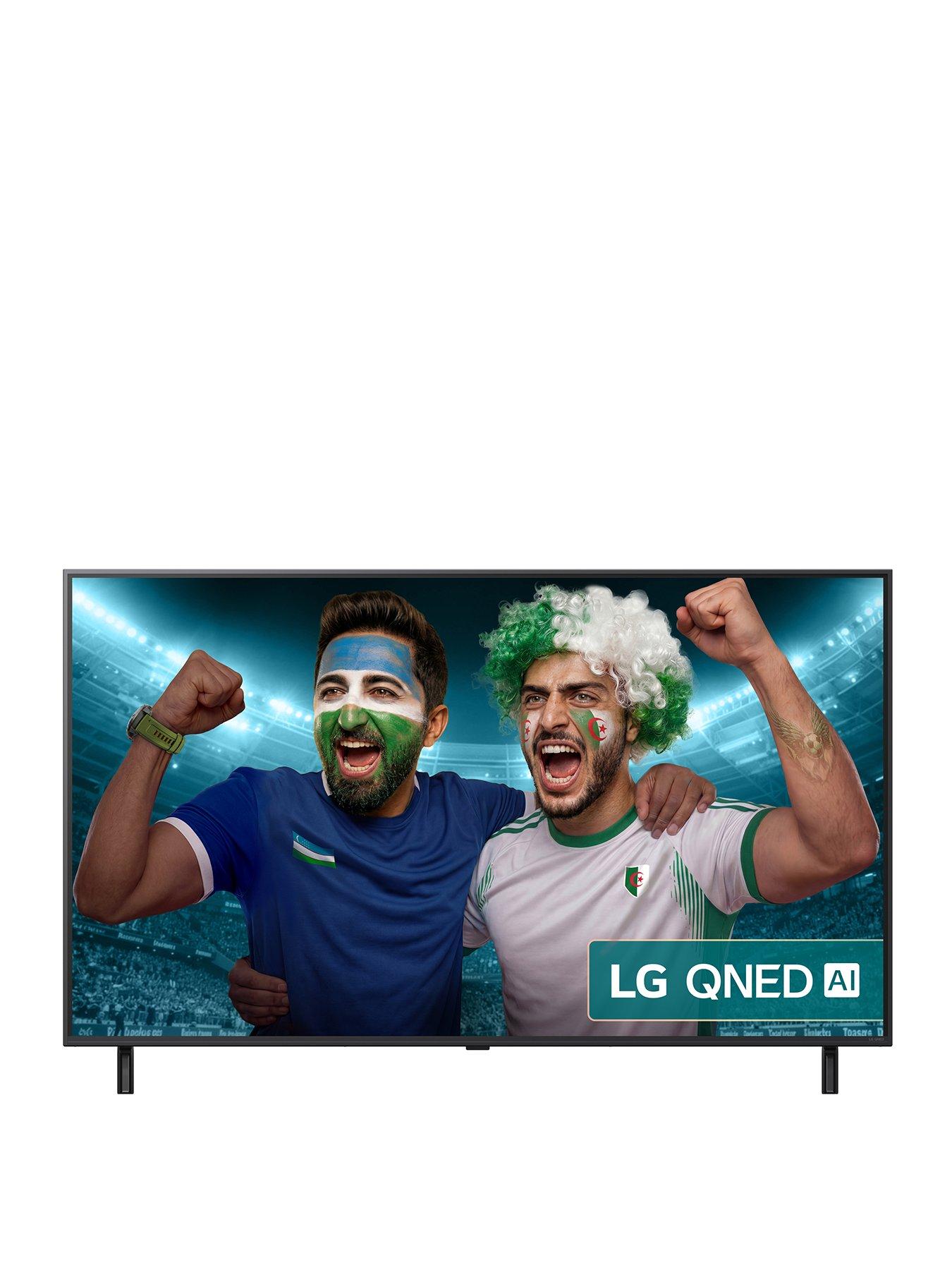 LG QNED80 55" 4K HDR QNED evo AI MiniLED Smart AI TV - 55QNED80A6A.AEK