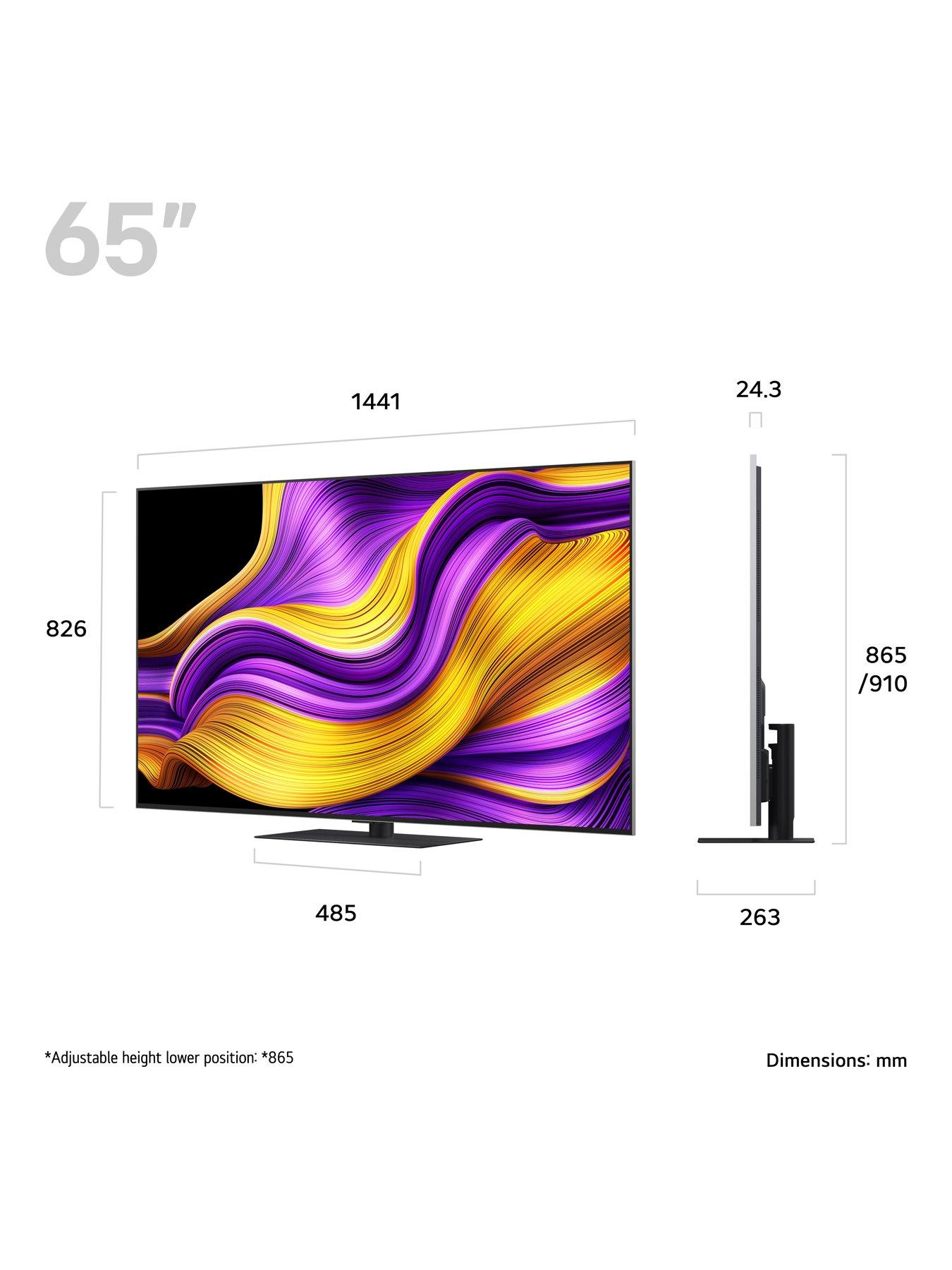 Image 2 of 7 of LG G5 65" OLED evo 4K HDR Smart AI TV 2025 (Standing) - OLED65G56LS.AEK