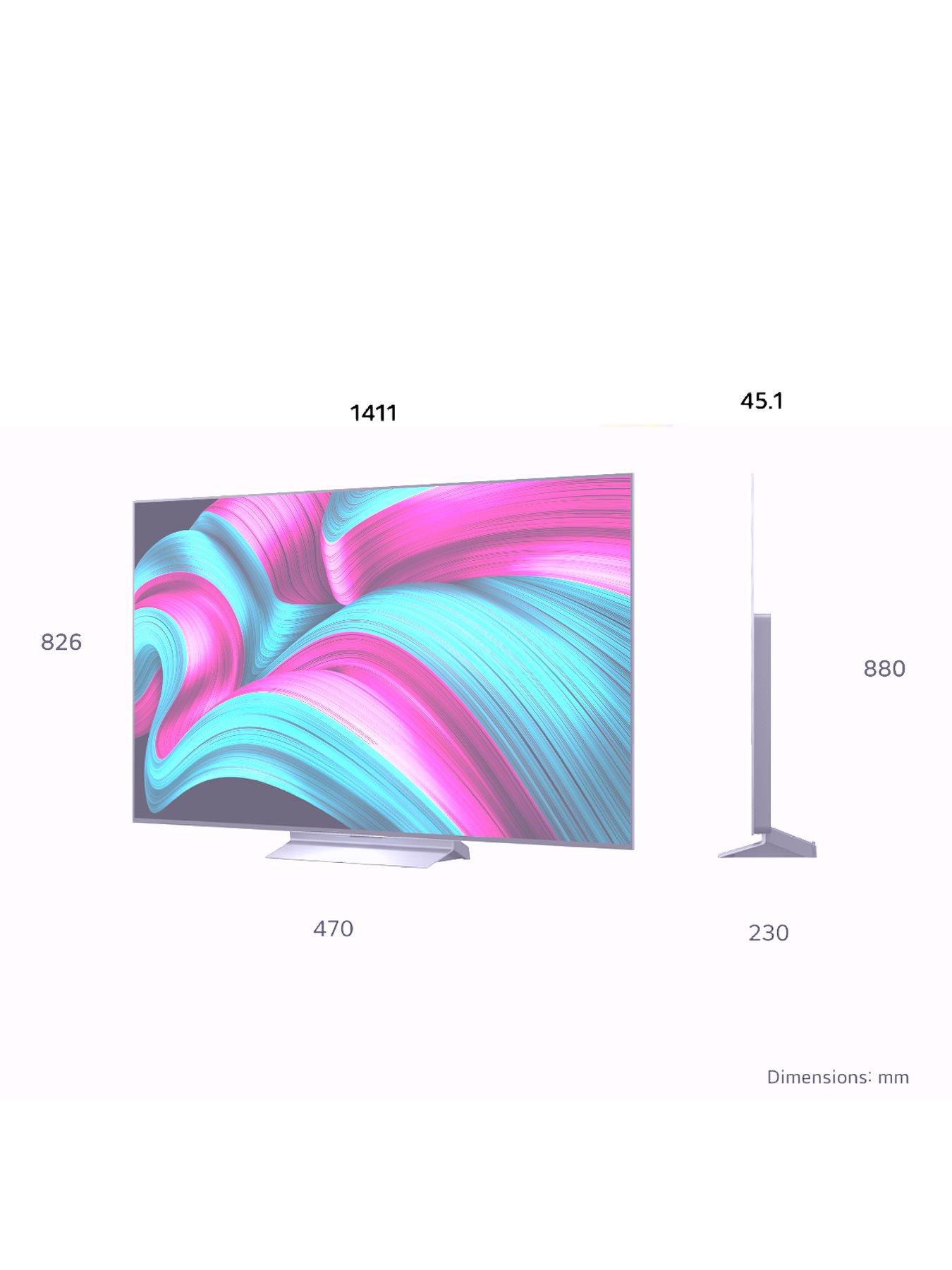 stillFront image of lg-c5-65-oled-evo-4k-hdr-smart-ai-tv-2025-oled65c55laaek