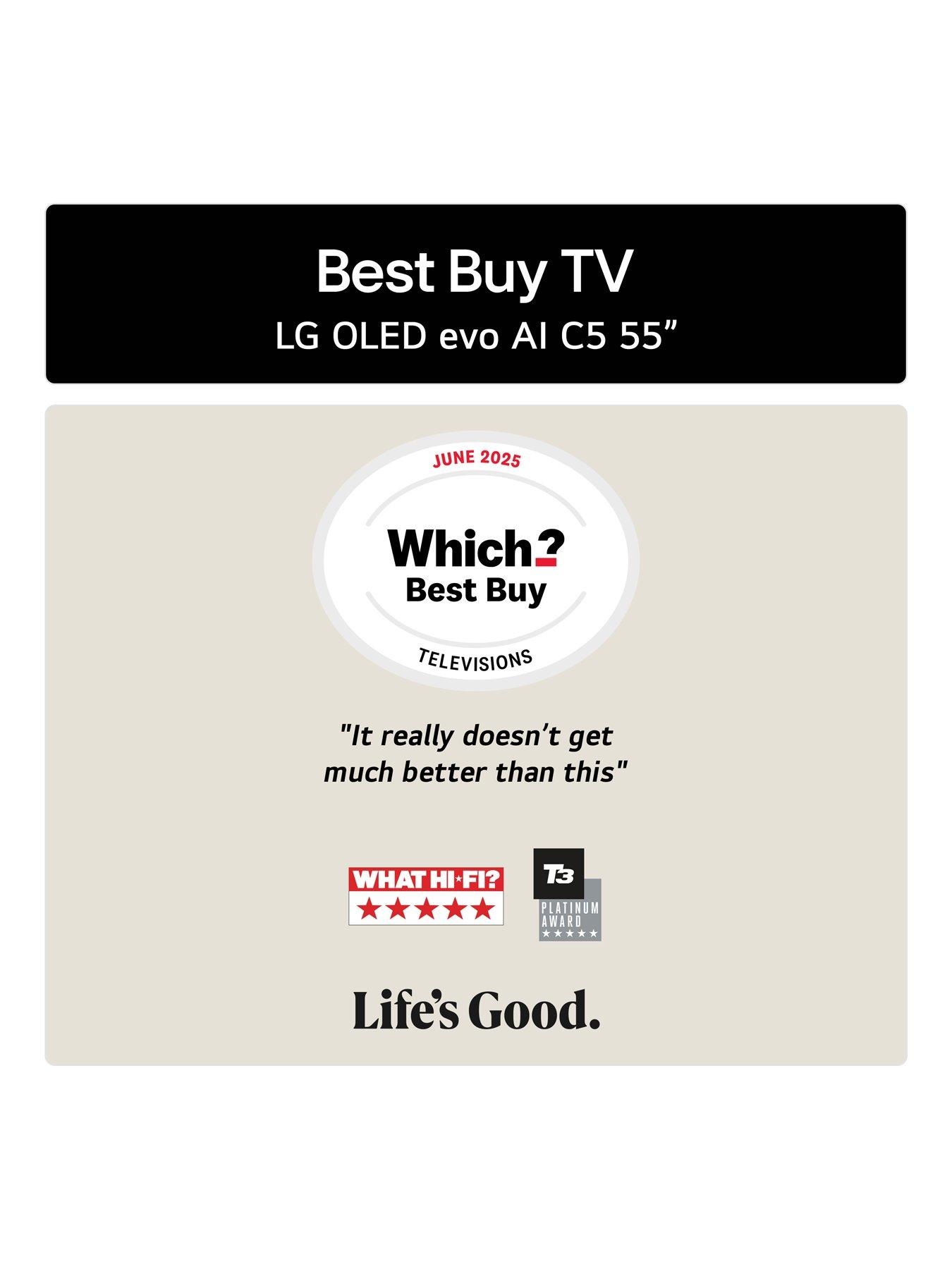 Image 7 of 7 of LG LG C5 55" OLED evo 4K HDR Smart AI TV 2025 - OLED55C55LA.AEK