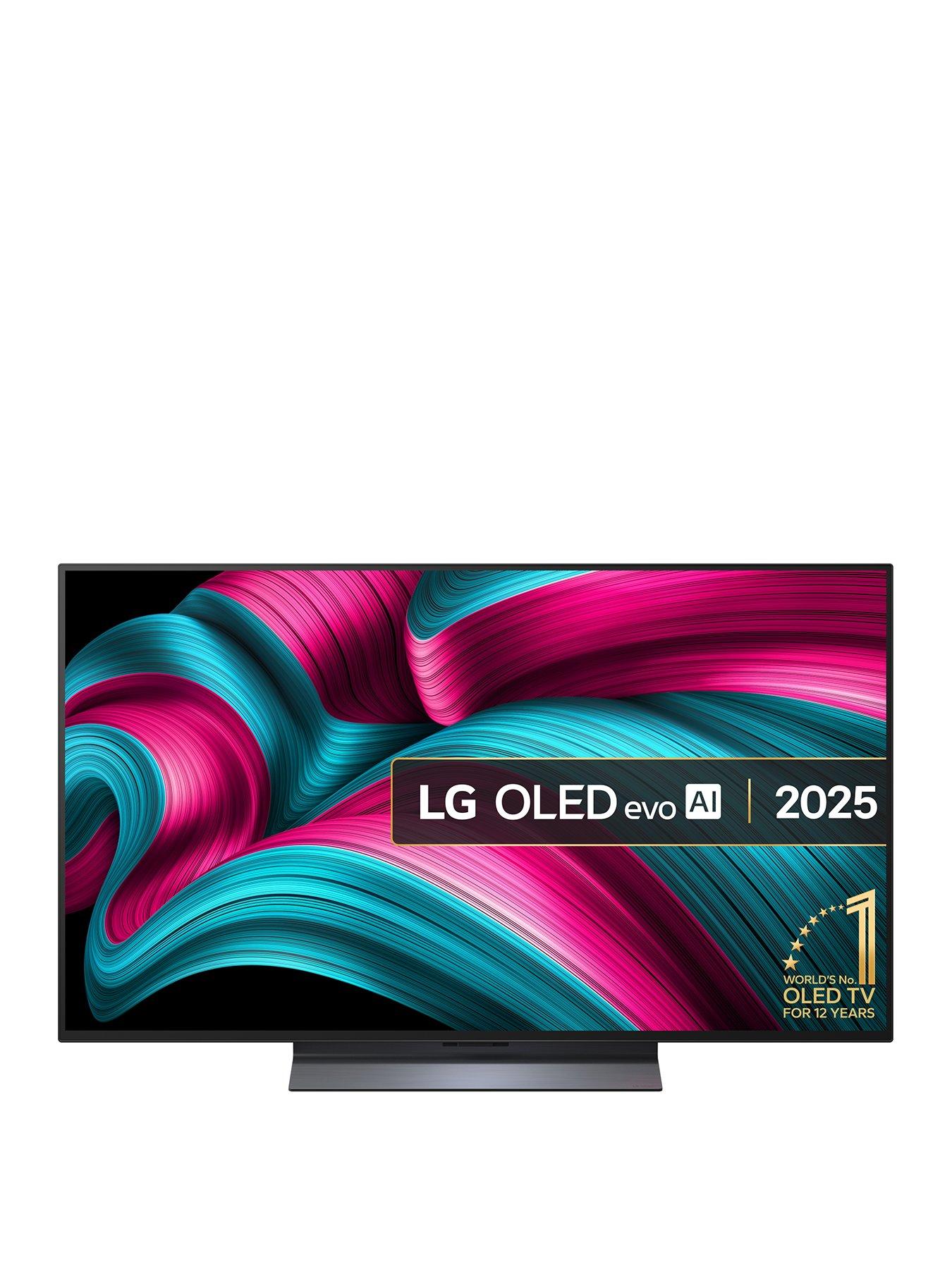 front image of lg-lg-c5-48-oled-evo-4k-hdr-smart-ai-tv-2025-oled48c55laaek