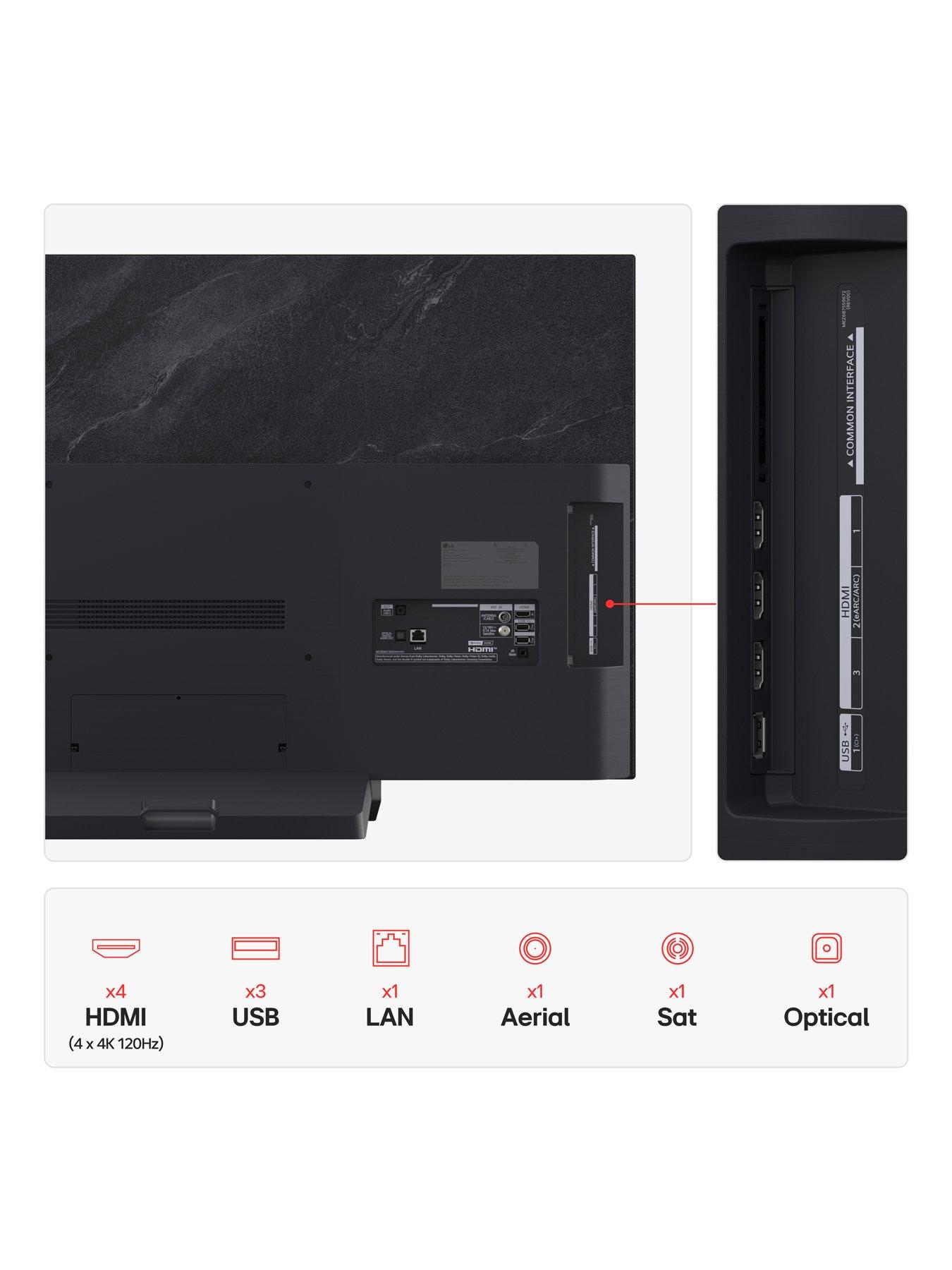  image of lg-lg-c5-48-oled-evo-4k-hdr-smart-ai-tv-2025-oled48c55laaek