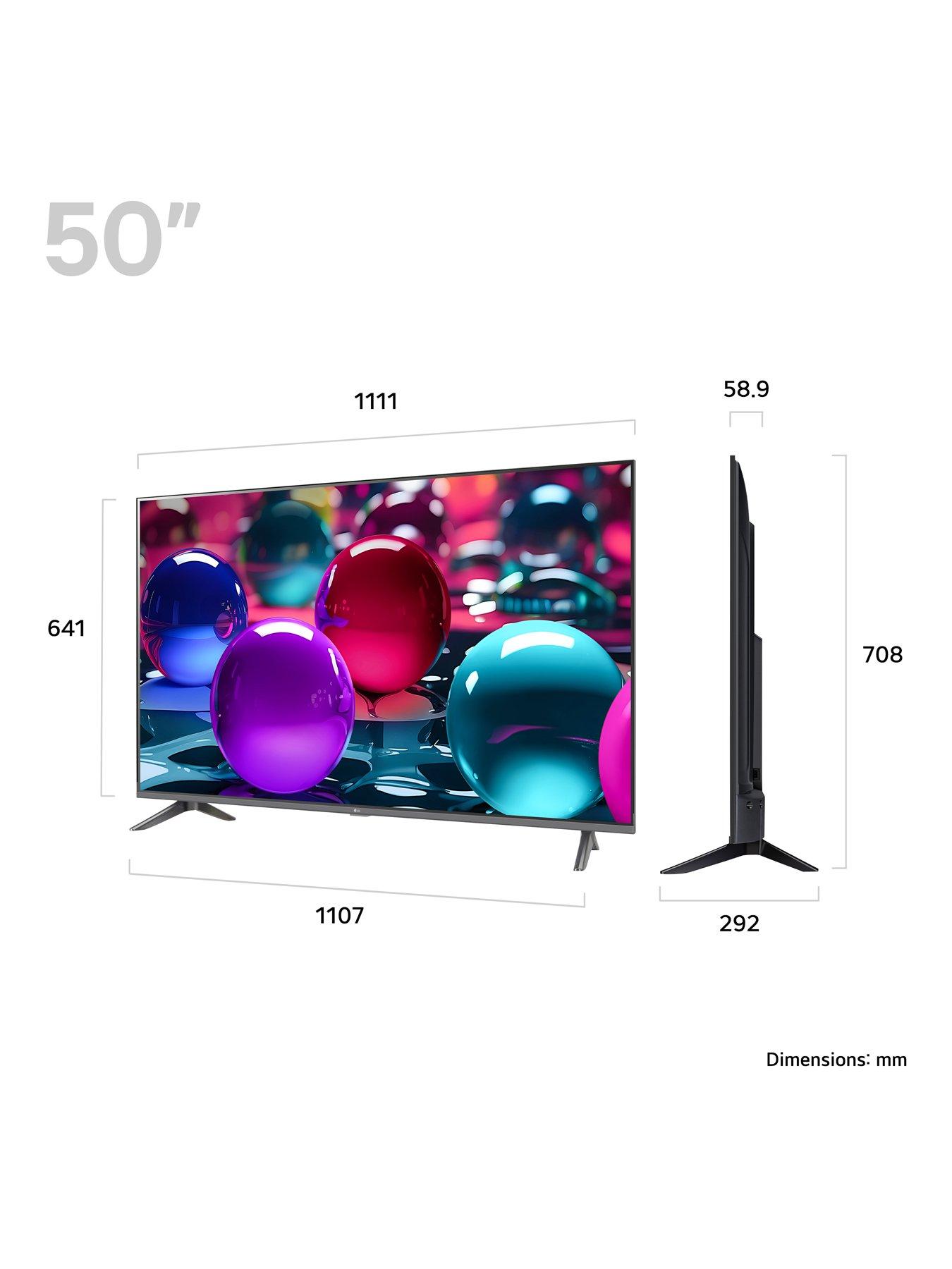 Image 2 of 6 of LG UA73 50" ThinQ LED 4K HDR Smart AI TV 2025 - 50UA73006LA.AEKQ