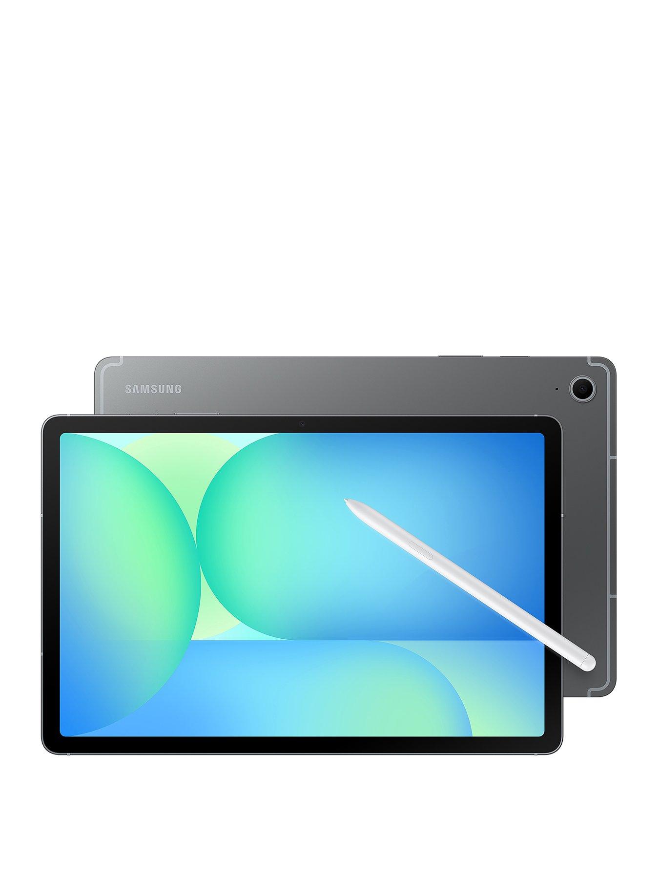 stillFront image of samsung-galaxy-tab-s10-fe-128gb-grey-with-galaxy-buds3-silver