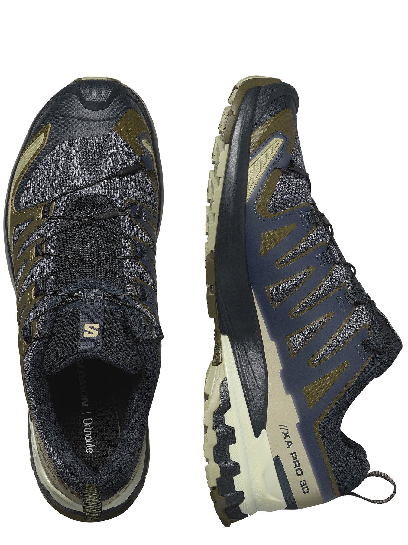 Image 4 of 6 of Salomon Mens Trail Running XA Pro 3D V9 Trainers - Blue