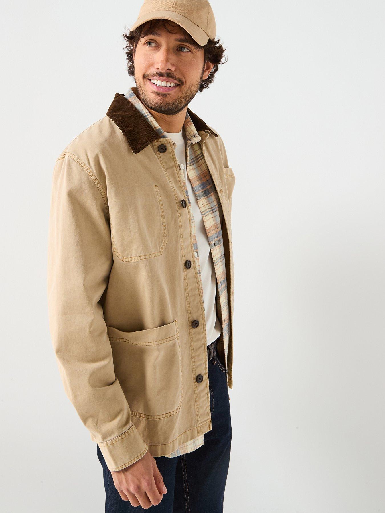 GANT Regular Fit Worker Jacket - Light Brown