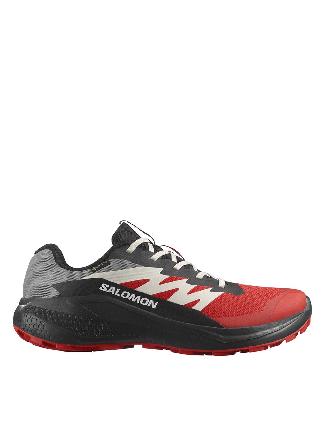 undefined Men's Trail Running Alphaglide Gore-Tex Trainers - Red/black