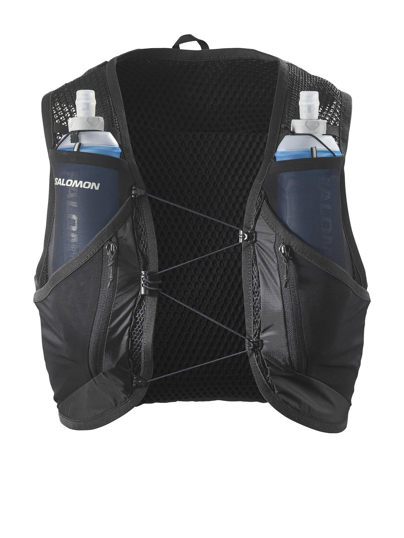 undefined Adults Unisex Running Active Skin 12 Hydration Vest Set - Black