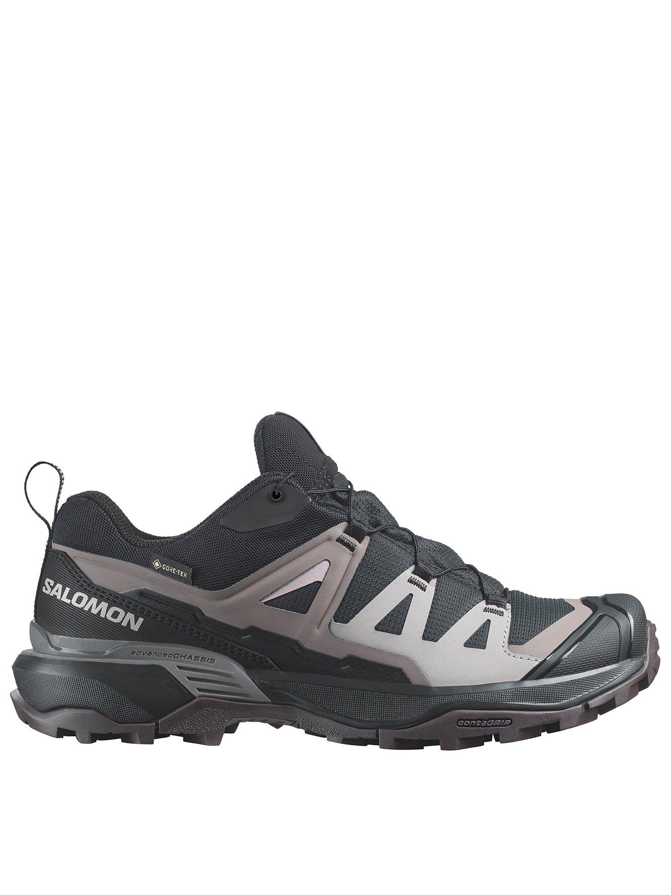 Salomon Womens Hiking X Ultra 360 Goretex Shoes - Black