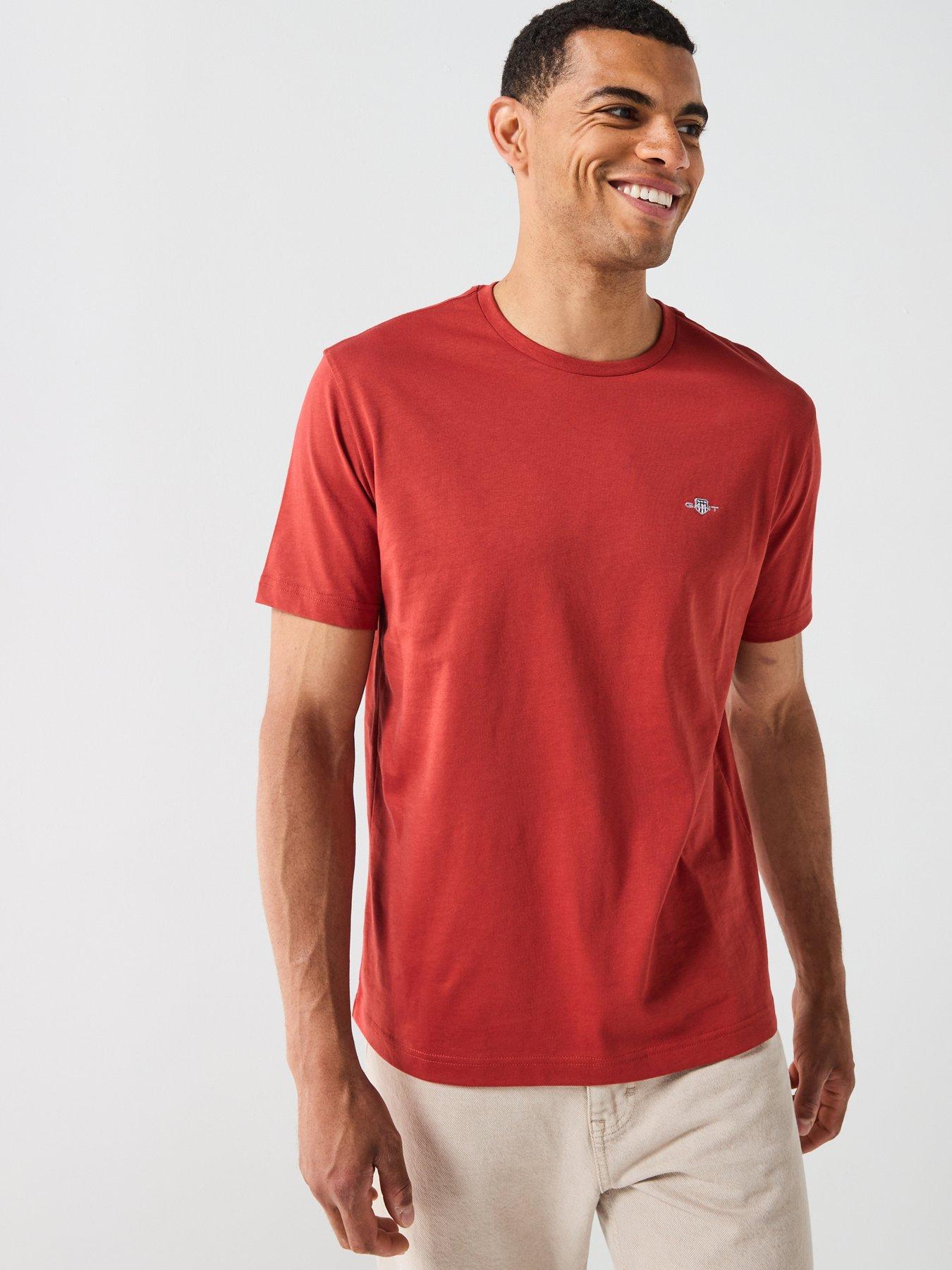 gant-regular-fit-shield-t-shirt-orange
