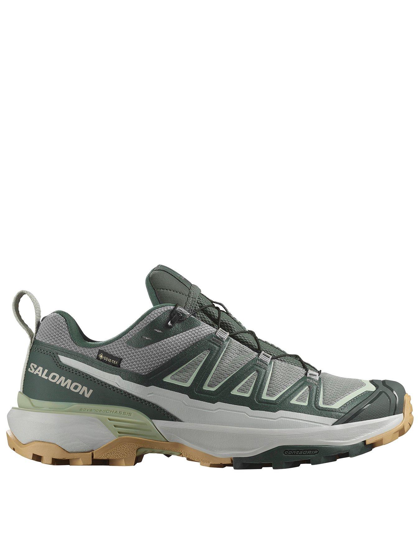 Salomon Mens Outdoor X Ultra 360 Edge Goretex Trainers - Grey