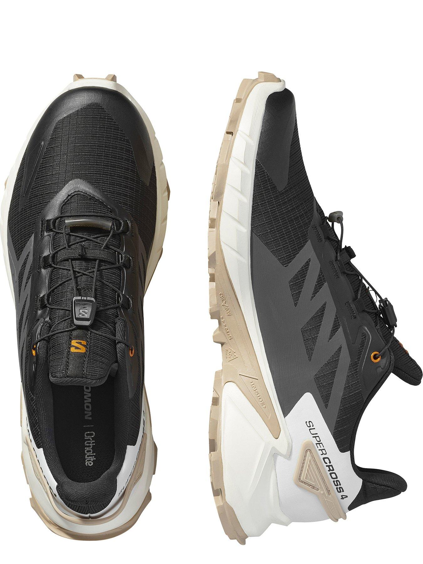 Image 4 of 6 of Salomon Men's Trail Running Supercross 4 Trainers - Black