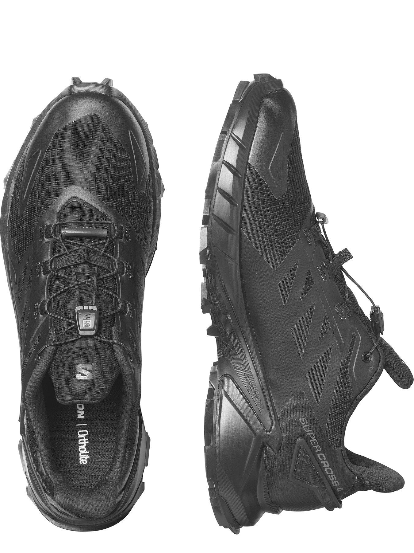Image 4 of 7 of Salomon Men's Trail Running Supercross 4 GORE-TEX&nbsp;Trainers - Black