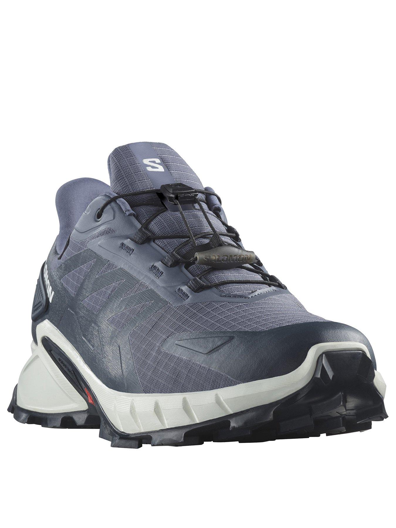 Image 2 of 7 of Salomon Mens Trail Running Supercross 4 Goretex Trainers - Blue