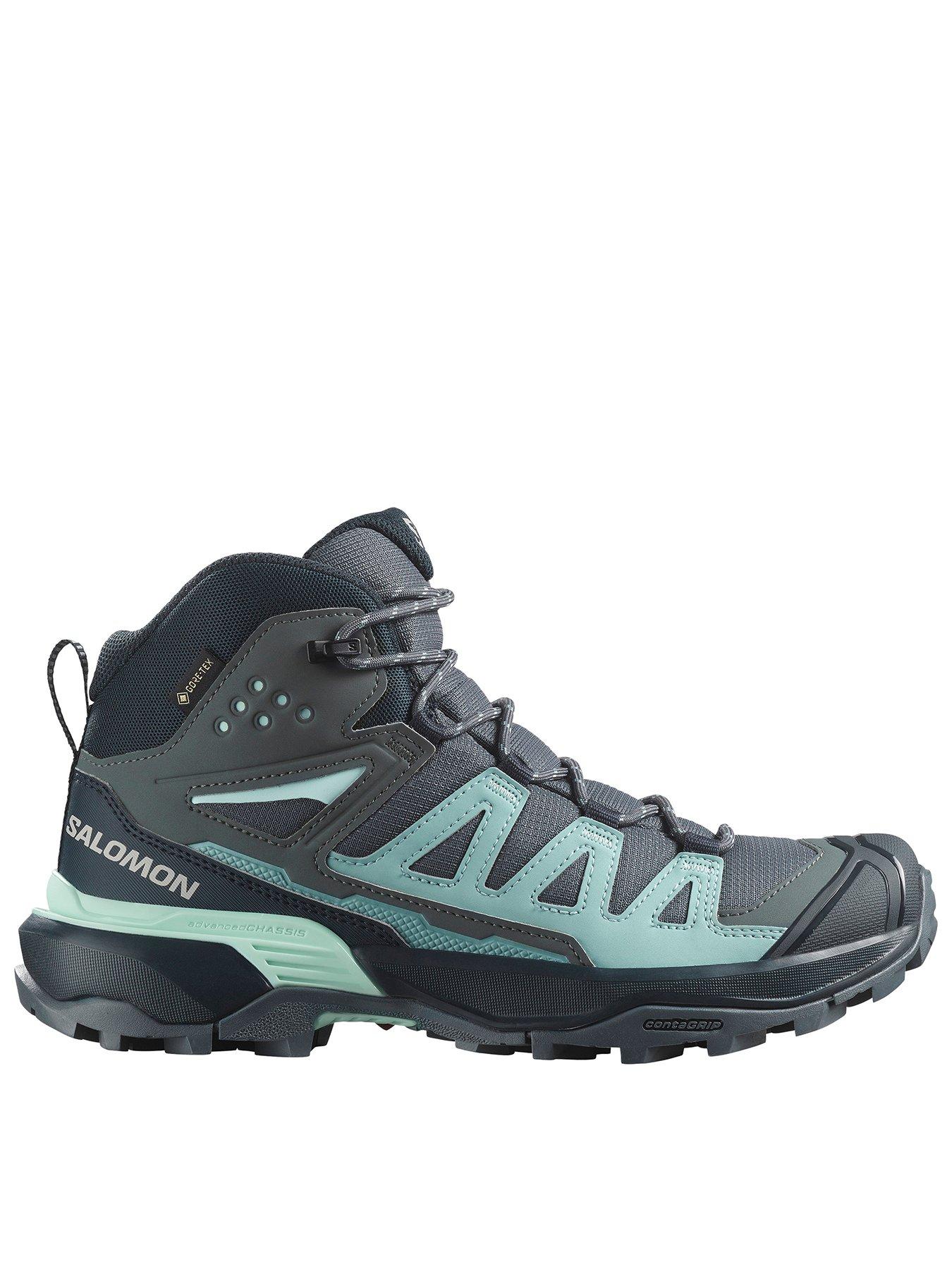 Image 1 of 7 of Salomon Womens Hiking X Ultra 360 Goretex Mid Boots - Grey