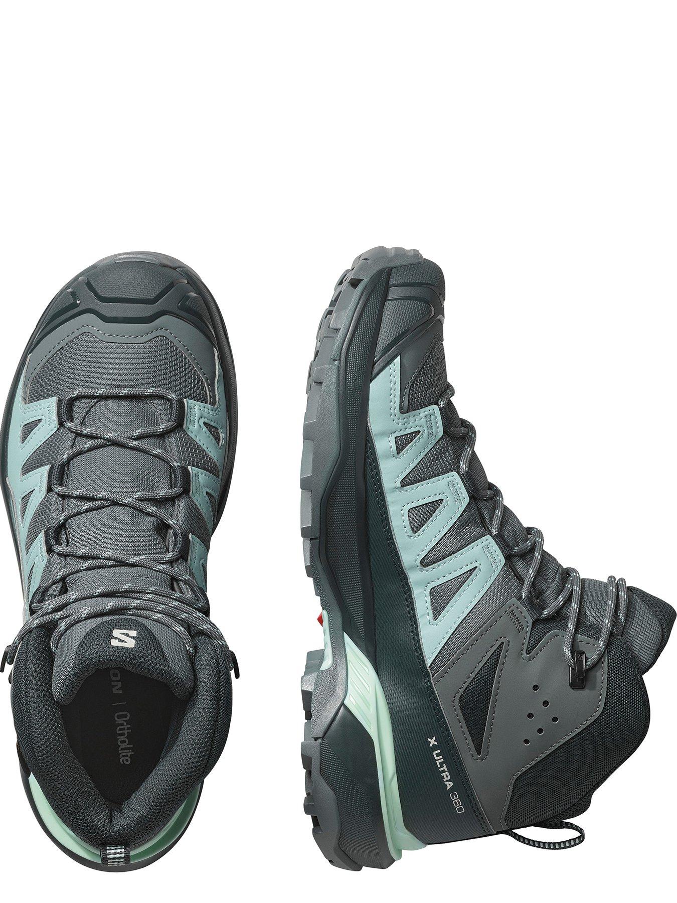 Image 4 of 7 of Salomon Womens Hiking X Ultra 360 Goretex Mid Boots - Grey