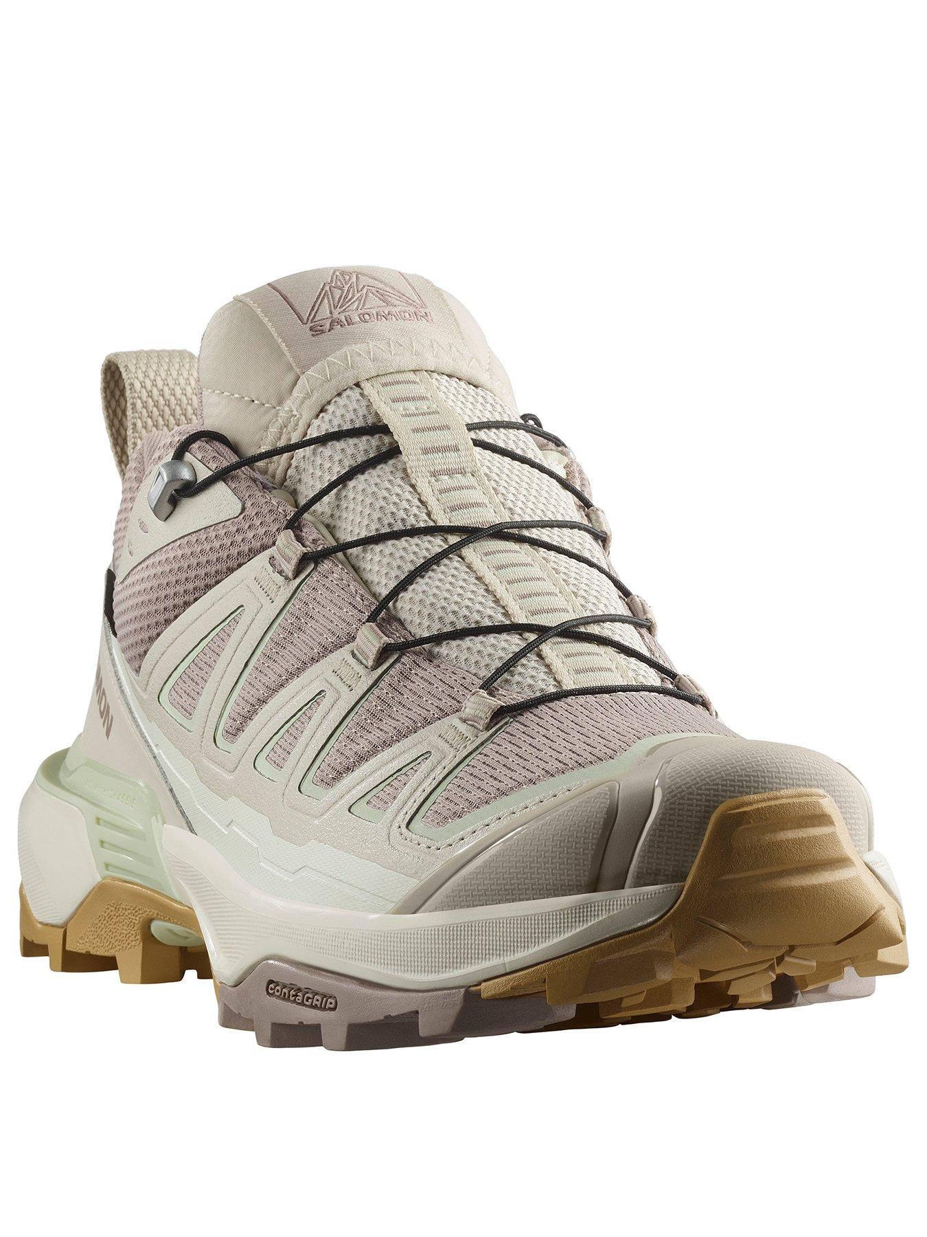 Image 2 of 6 of Salomon Women's Outdoor X Ultra 360 Edge Gore-Tex Trainers - Beige
