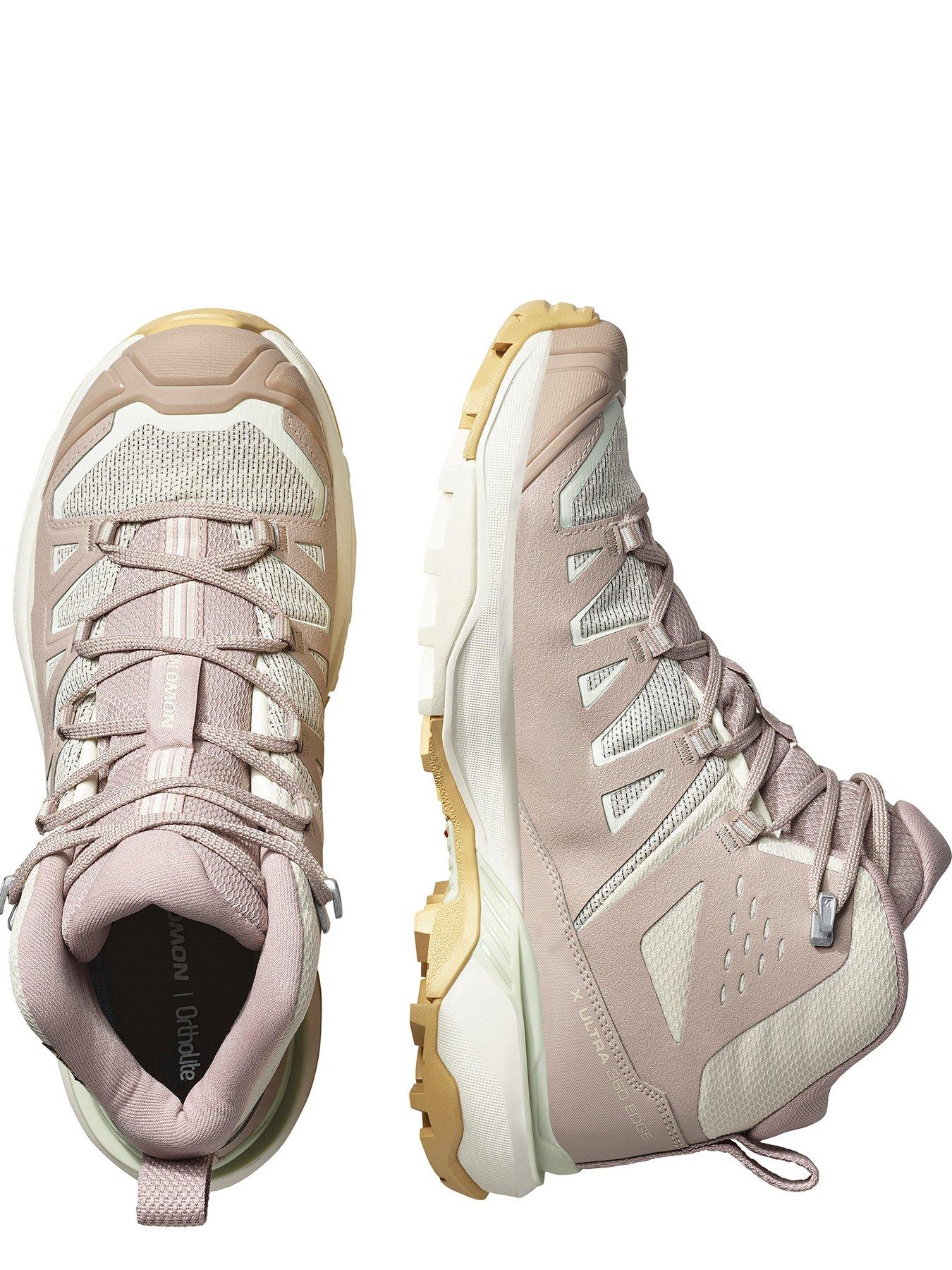 Image 4 of 7 of Salomon Womens Outdoor X Ultra 360 Edge Goretex Mid Boots - Beige