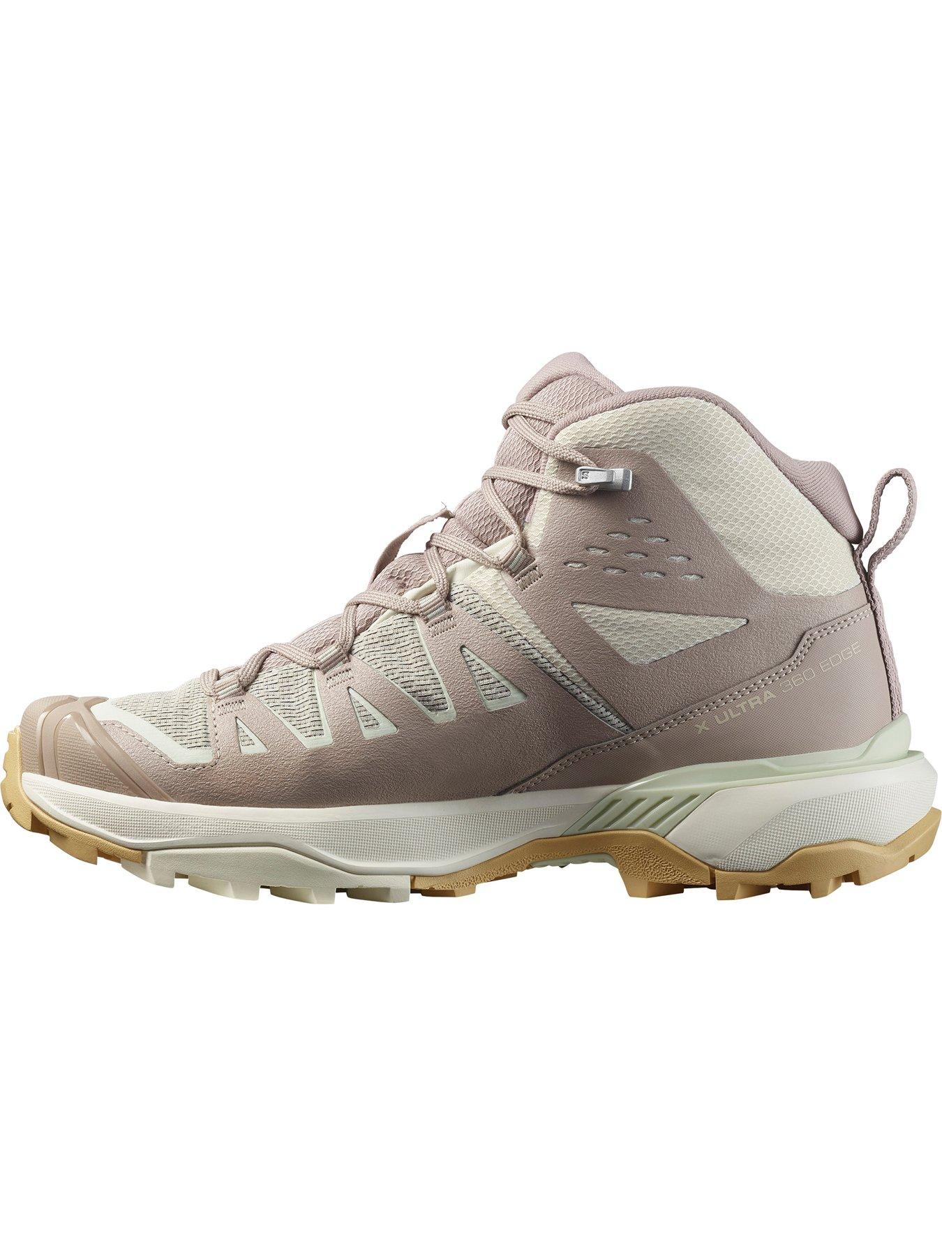Image 6 of 7 of Salomon Womens Outdoor X Ultra 360 Edge Goretex Mid Boots - Beige