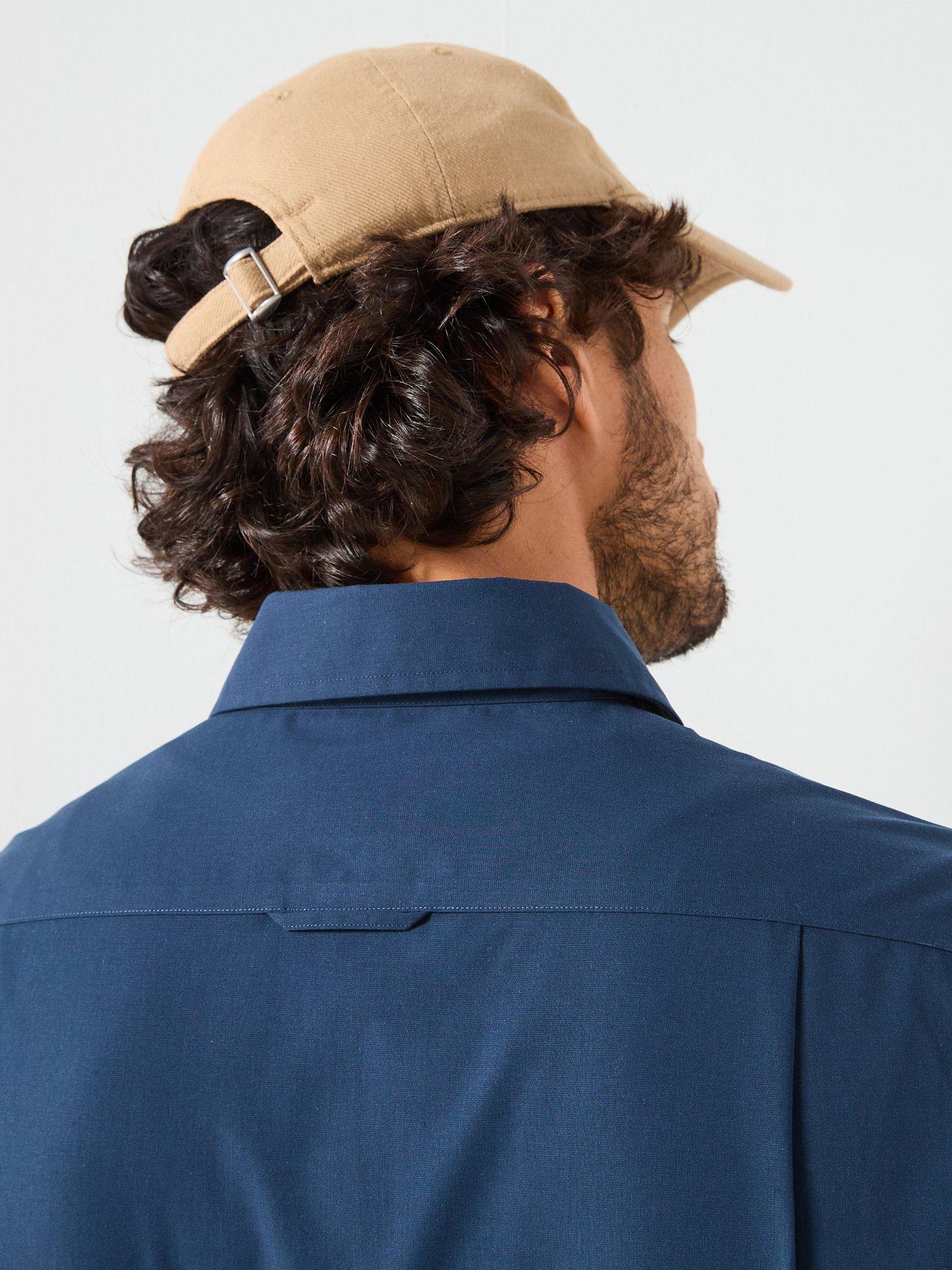  image of gant-slim-fit-poplin-long-sleeve-shirt-navy